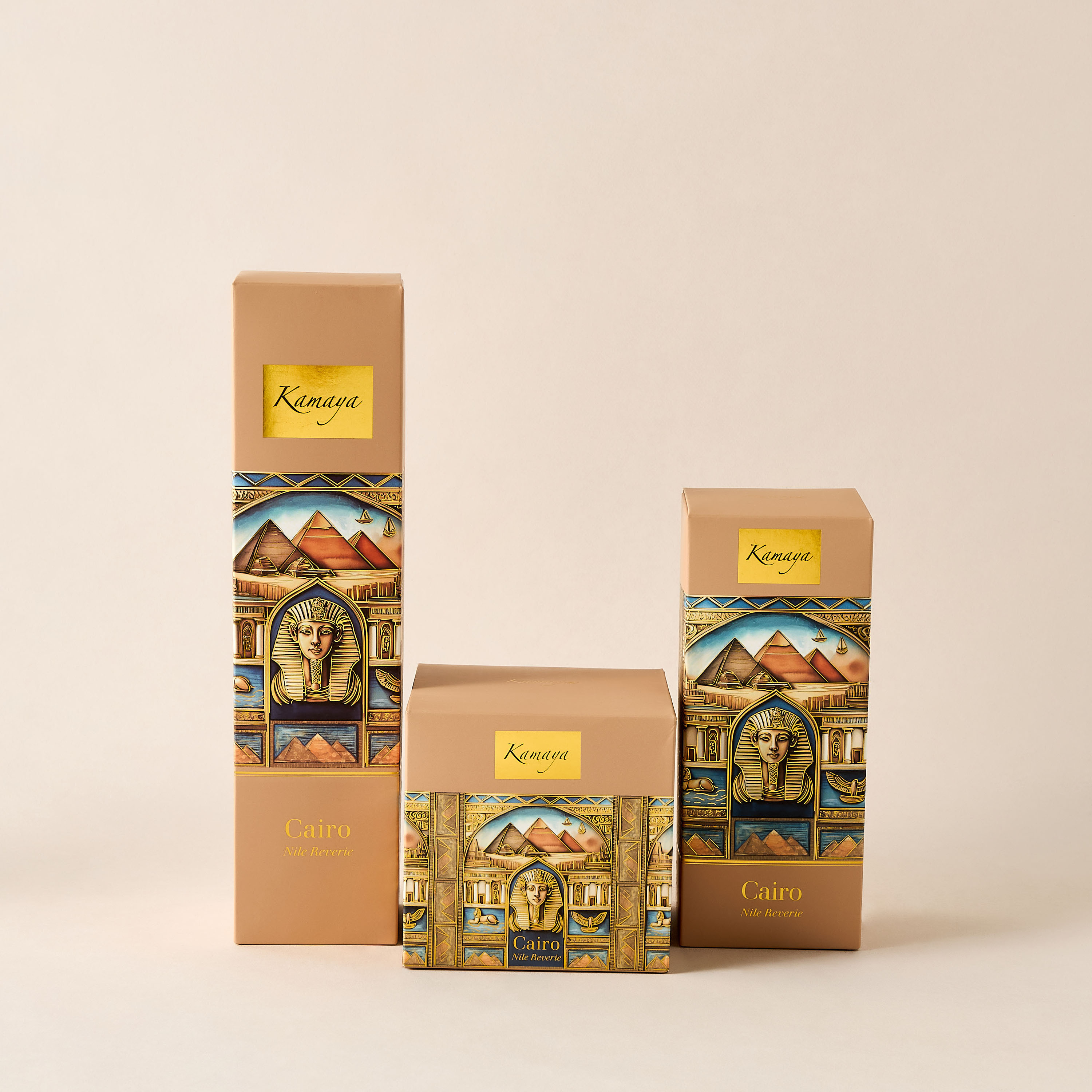 طقم موزّع عطور بالأعواد نايل ريفري من كامايا كايرو - 200 مل-household-homefragrance-reeddiffusers-image-5