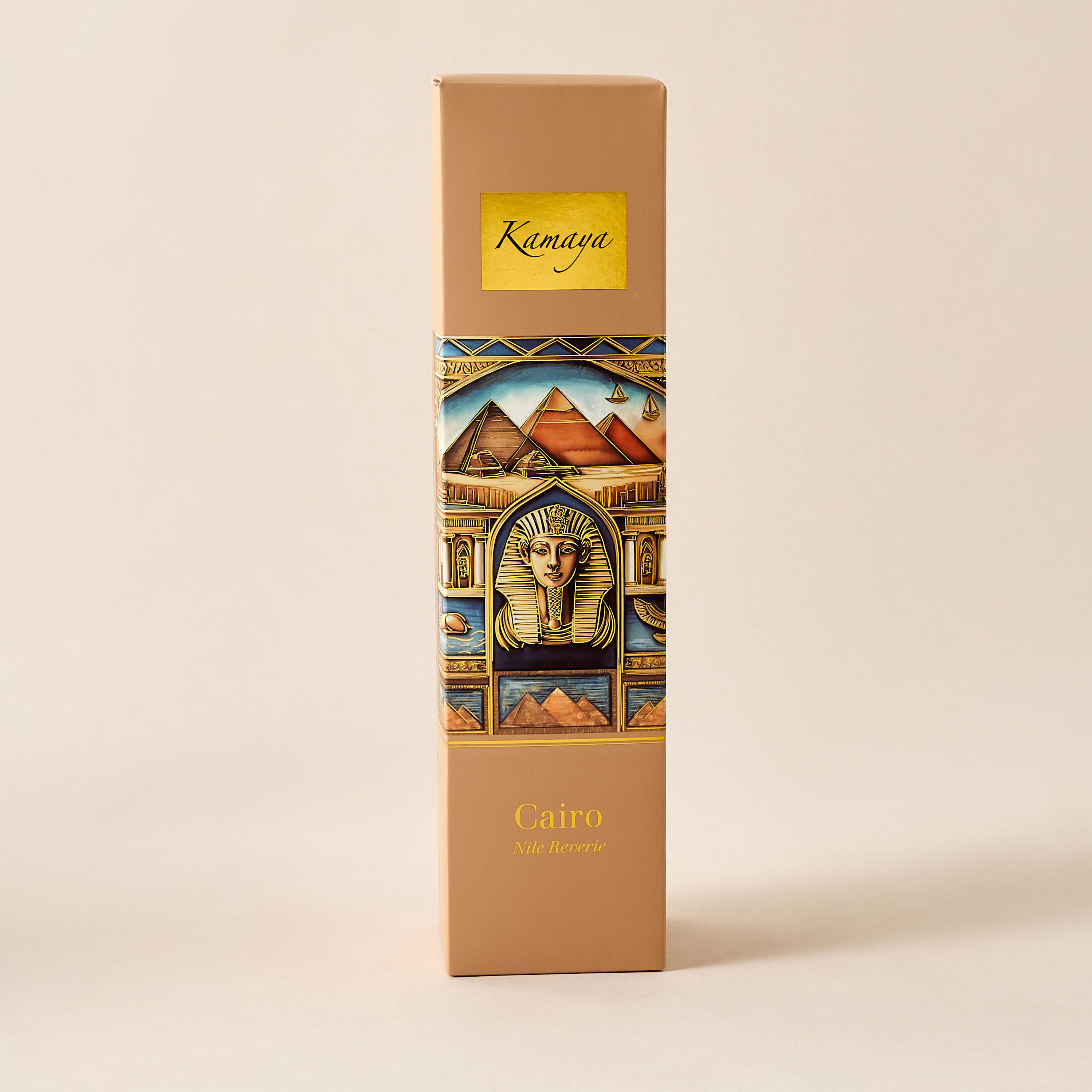طقم موزّع عطور بالأعواد نايل ريفري من كامايا كايرو - 200 مل-household-homefragrance-reeddiffusers-image-6