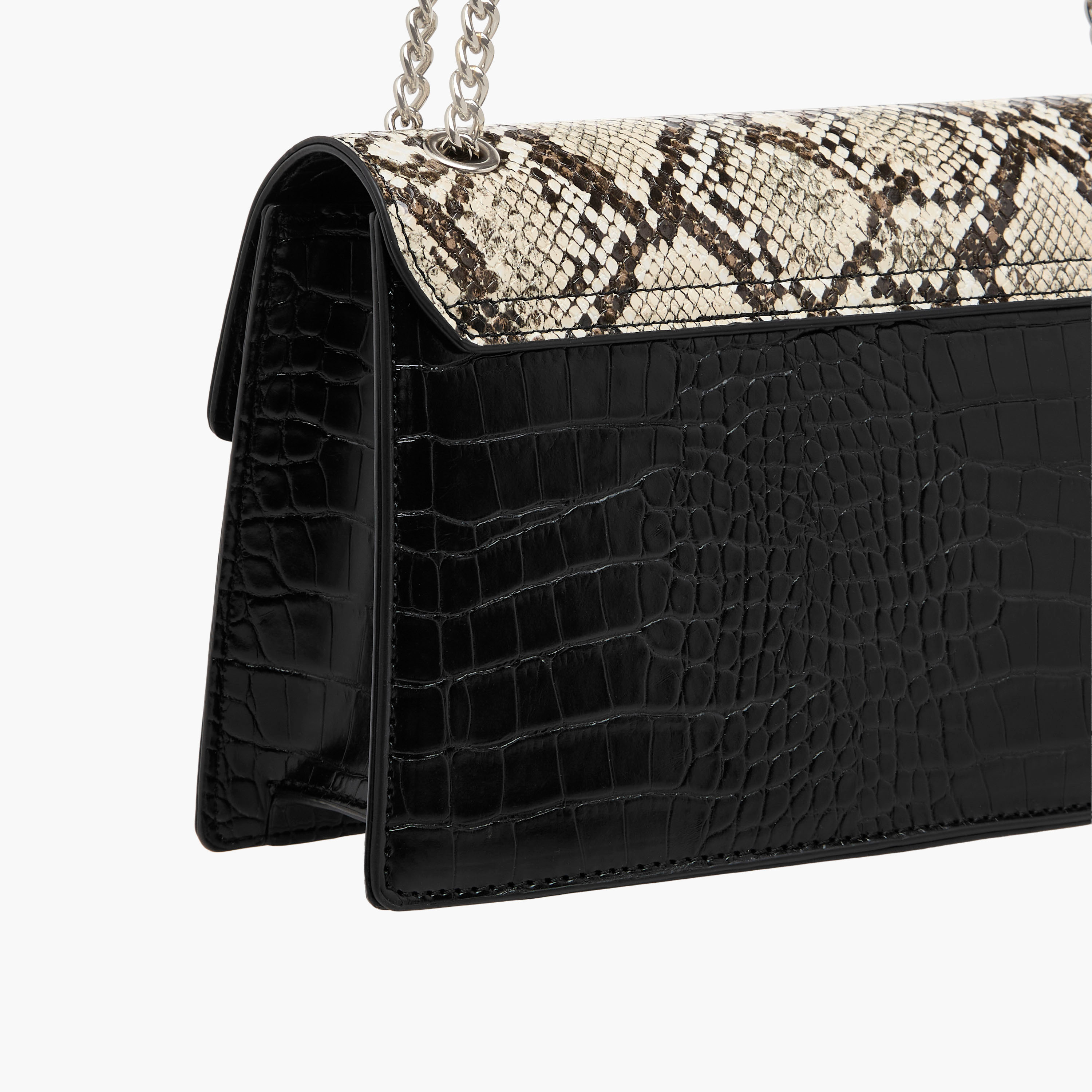 Sasha Kodes Animal Print Crossbody Bag with Chain Strap-women-bagsandwallets-handbags-image-7