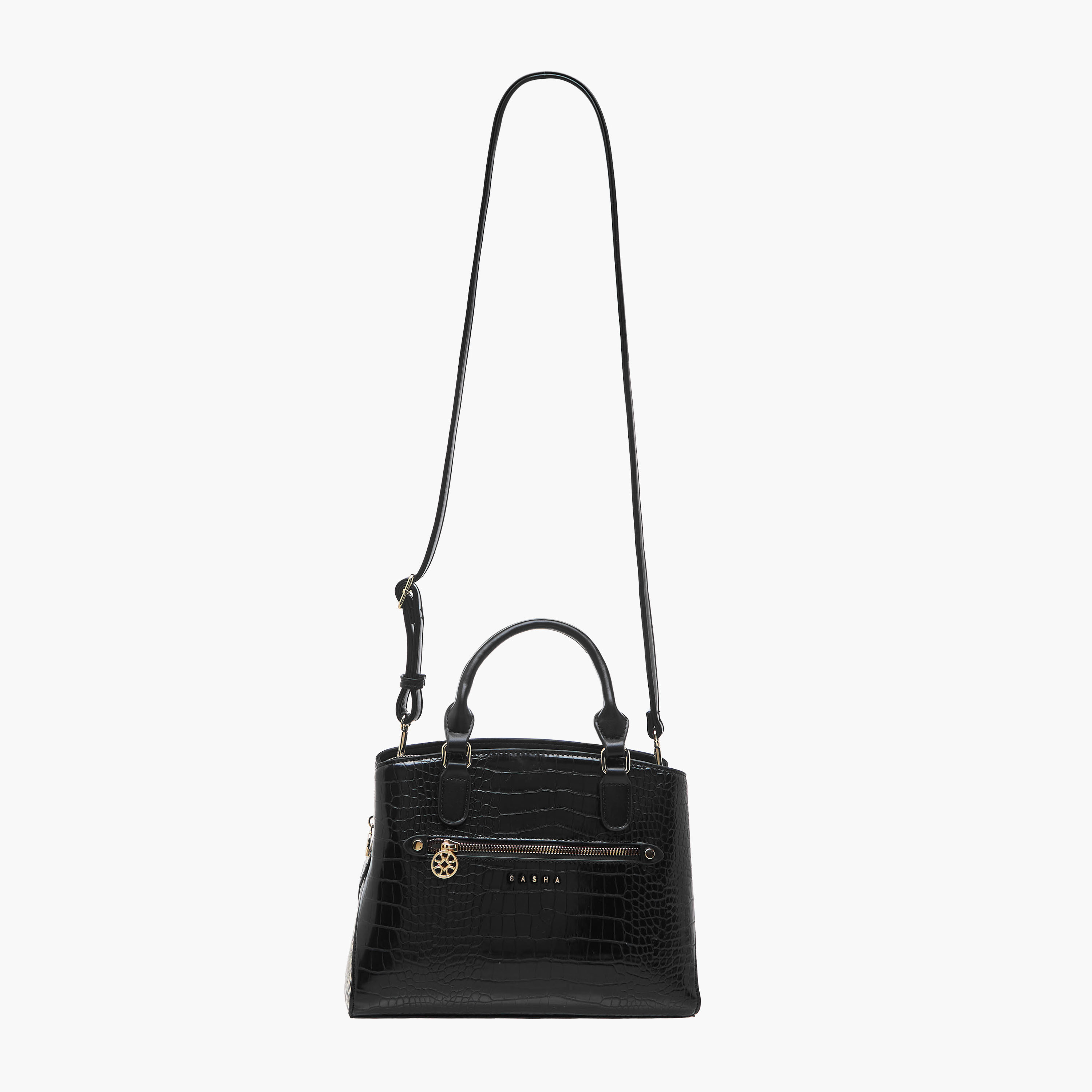 Sasha Kodes Animal Print Tote Bag with Double Handles-women-bagsandwallets-handbags-image-3