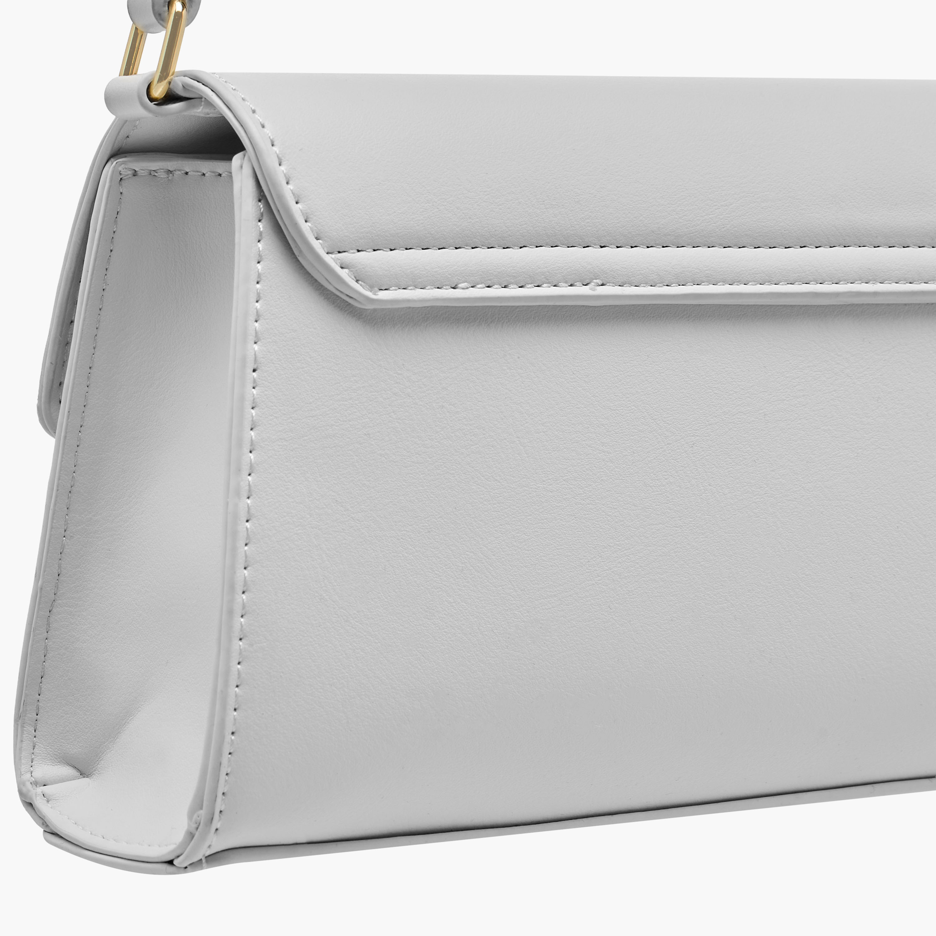Sasha Kodes Embossed Shoulder Bag with Adjustable Strap-women-bagsandwallets-handbags-image-6