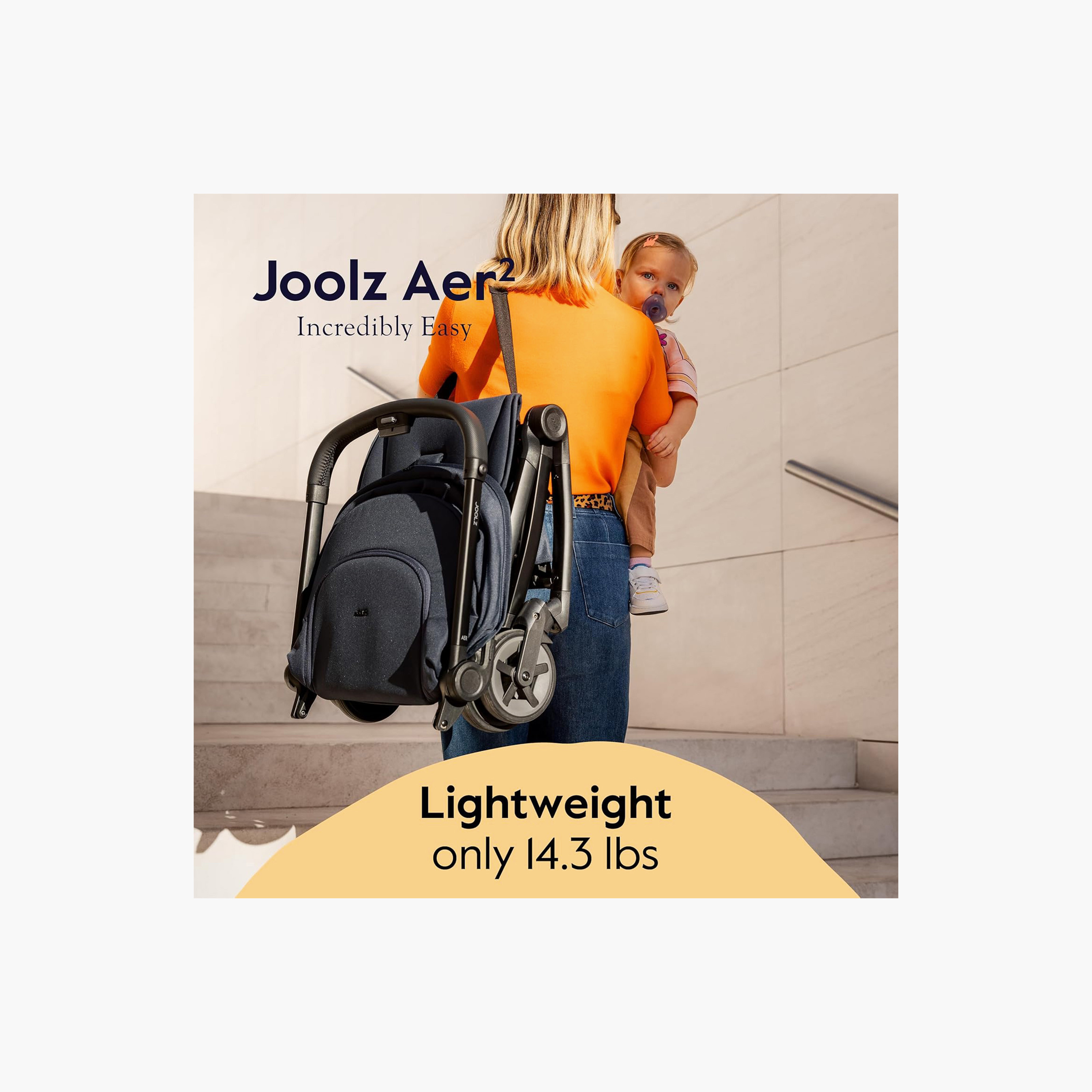 Joolz Aer2 Stroller with Aluminium Frame and One Touch Folding System-baby-gear-strollersandprams-strollers-image-3