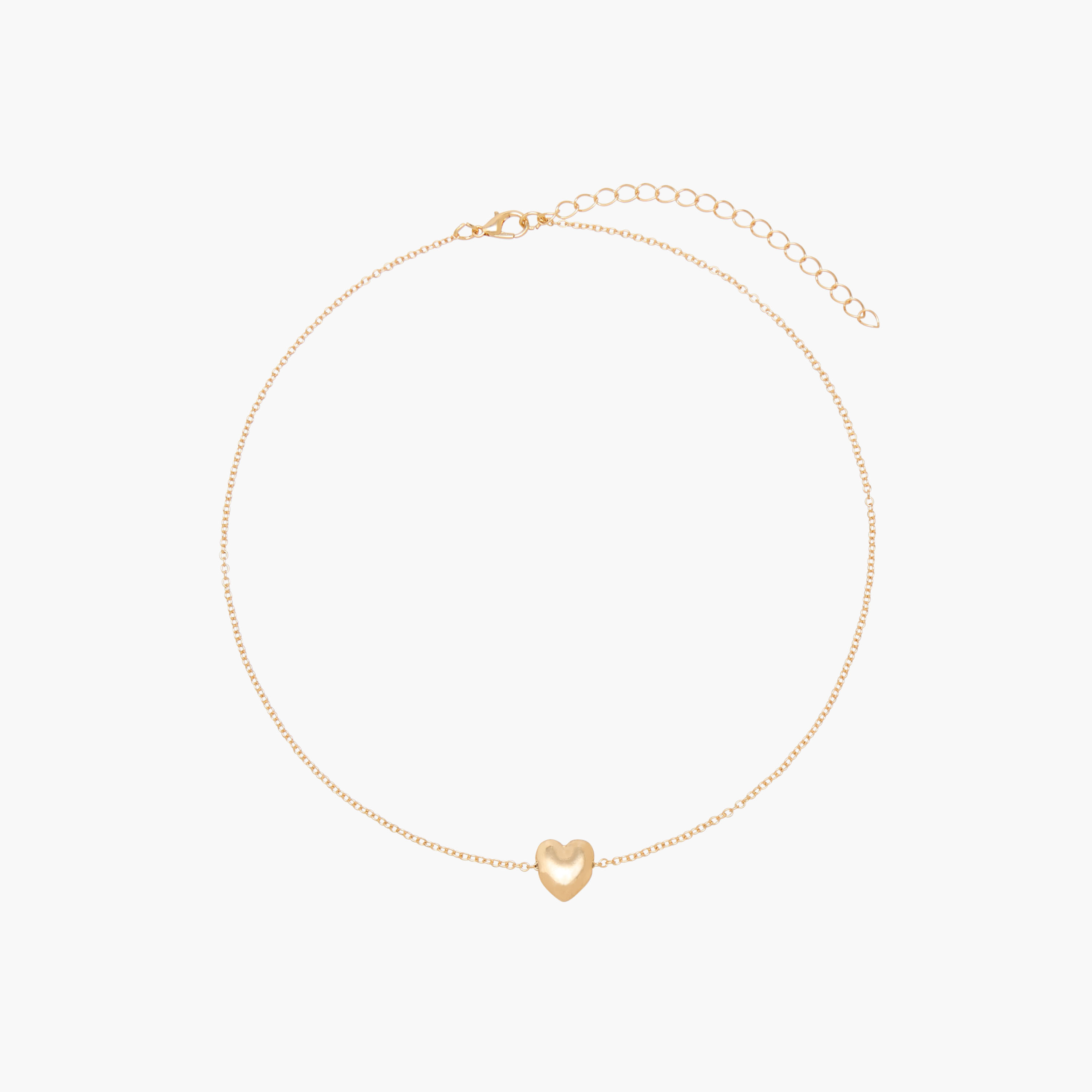 عقد بلون ذهبي ودلاية قلب-women-watchesandjewellery-jewellery-necklacesandpendants-image-1