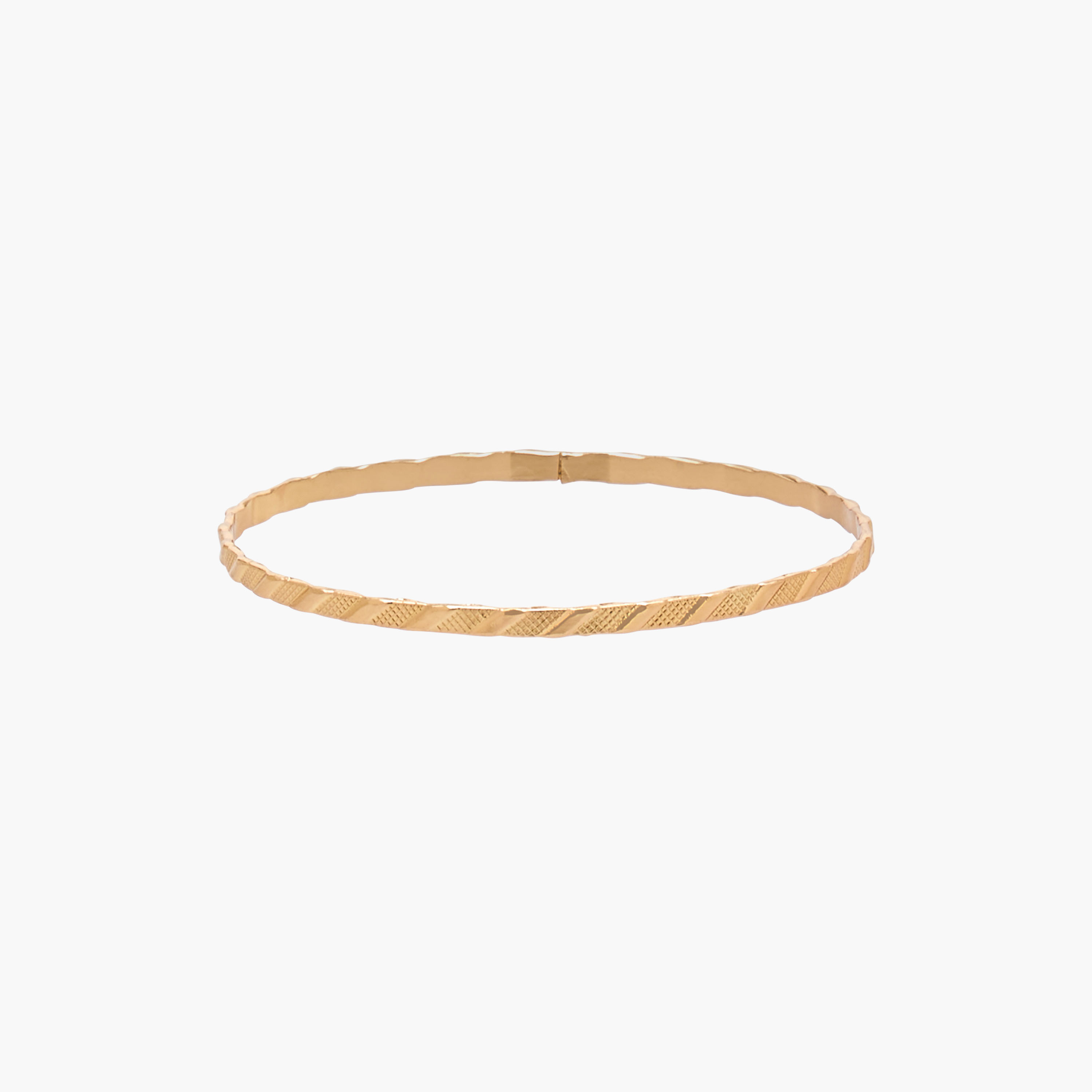Pack of 4 Gold Tone Textured Bangle-women-watchesandjewellery-jewellery-banglesandbracelets-image-4