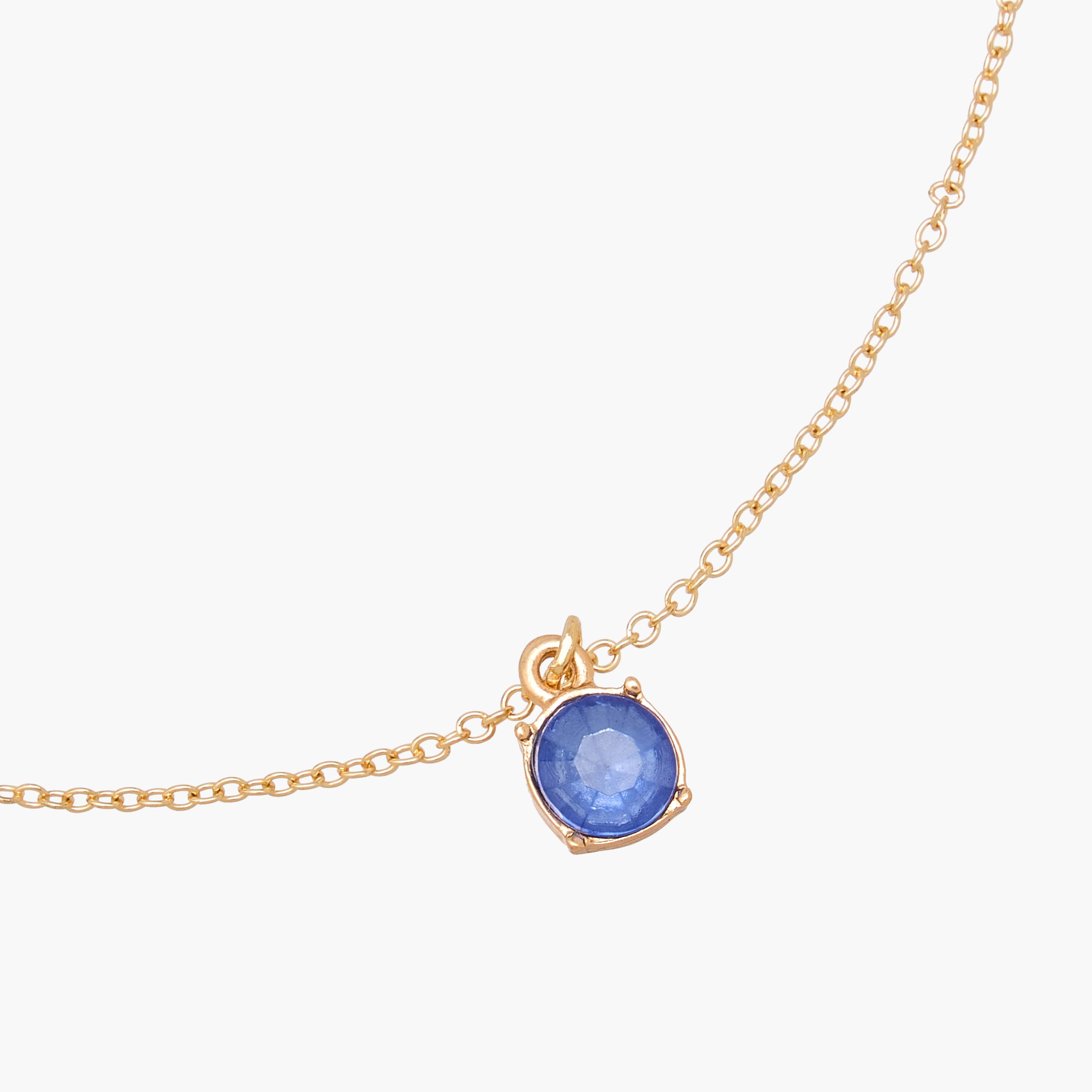 Set of 2 - Gold Tone Stone Embellished Pendant Necklace and Earrings-women-watchesandjewellery-jewellery-jewellerysets-image-7