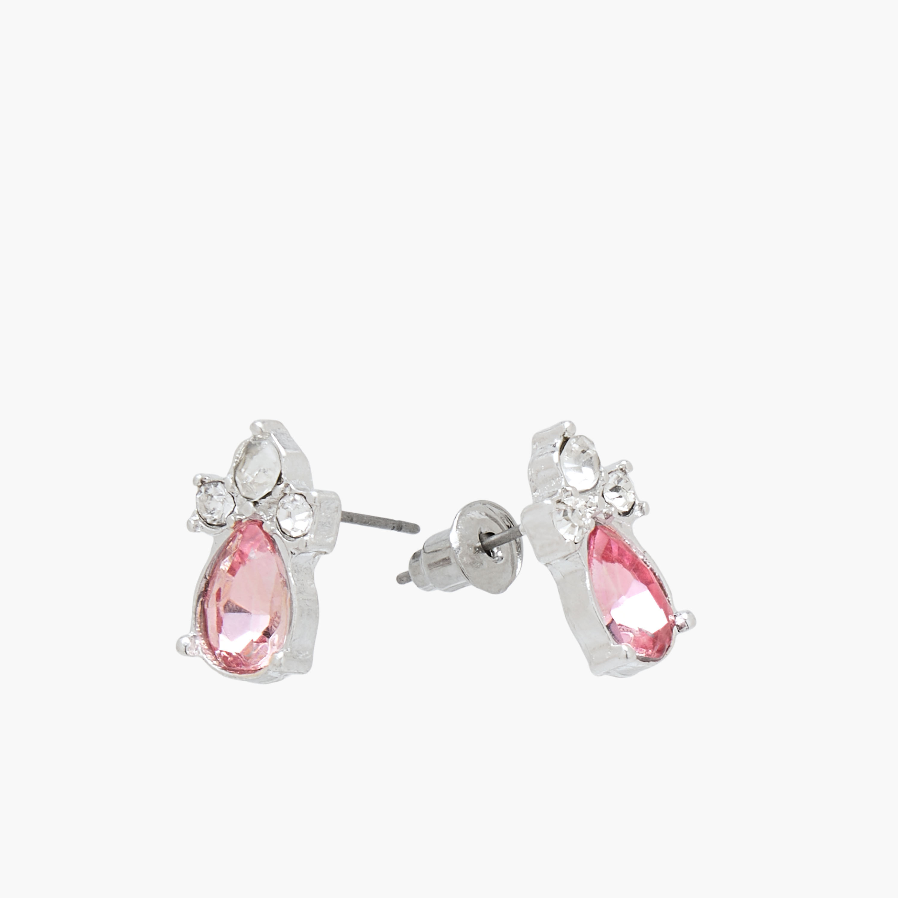 Set of 2 - Stone Embellished Pendant Necklace and Earrings-women-watchesandjewellery-jewellery-jewellerysets-image-5