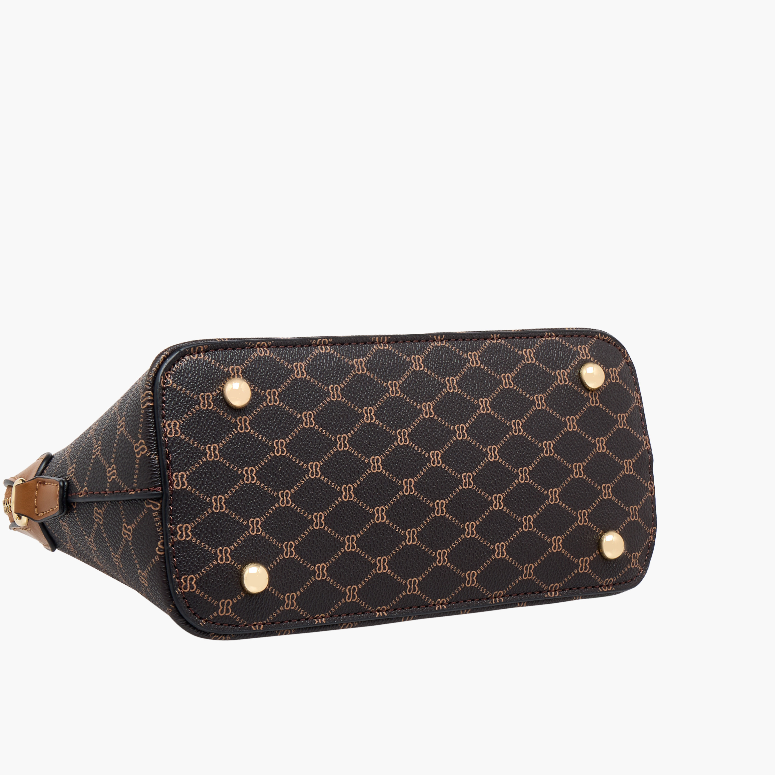 Bessie London Monogram Print Crossbody Bag with Adjustable Strap-women-bagsandwallets-handbags-image-7