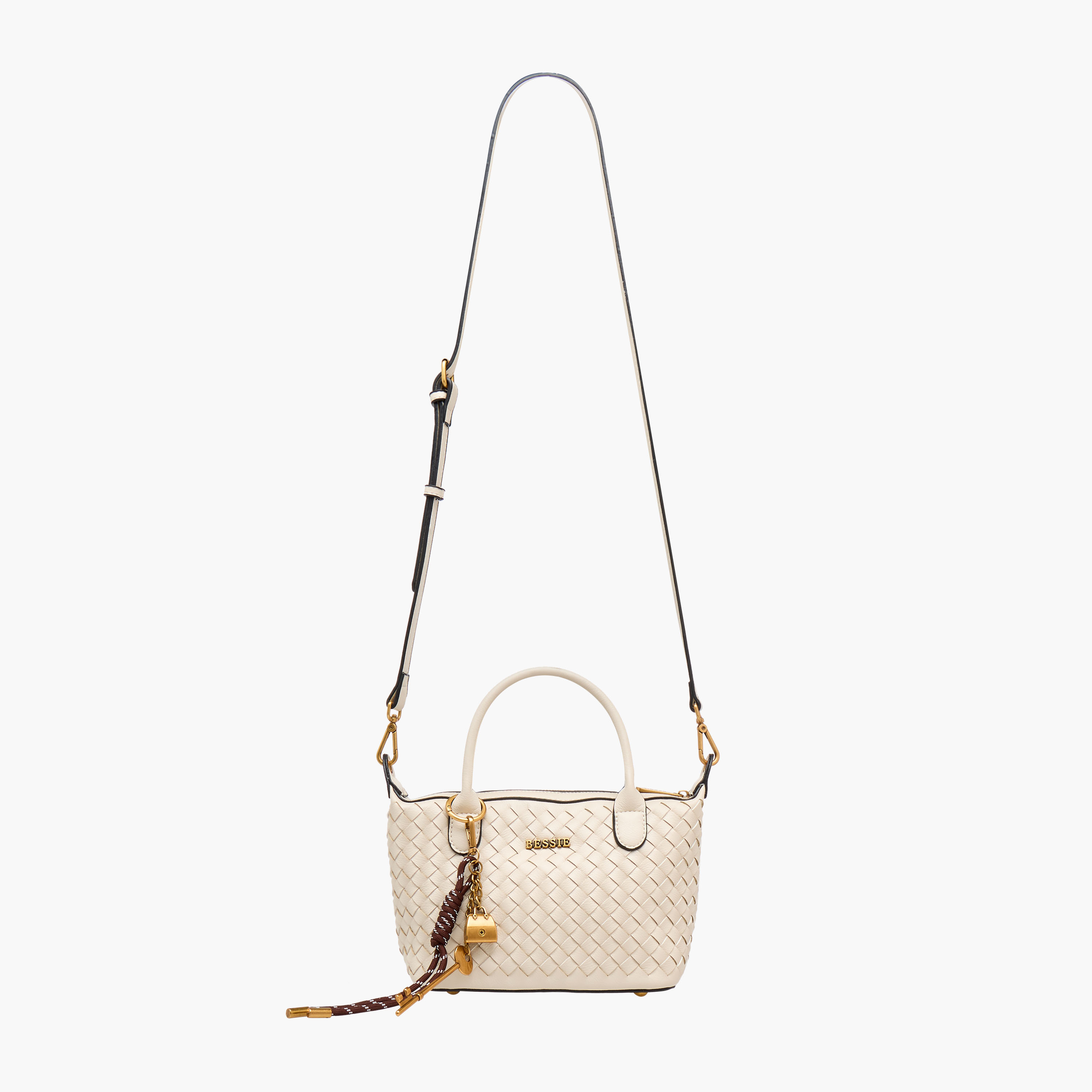 Bessie London Braided Shoulder Bag with Double Handle-women-bagsandwallets-handbags-image-3