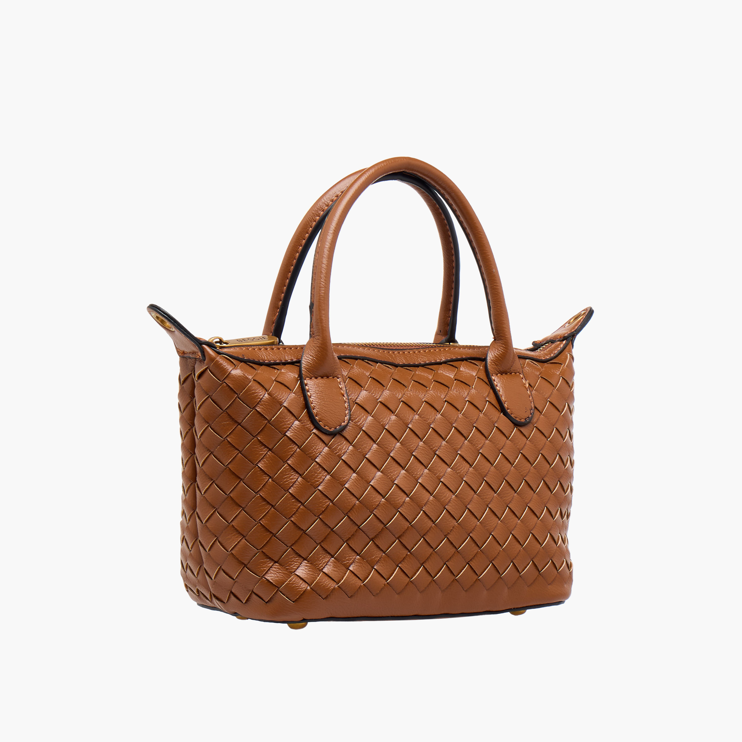 شنطة كتف مضفرة بمقابض مزدوجة من بيسي لندن-women-bagsandwallets-handbags-image-4