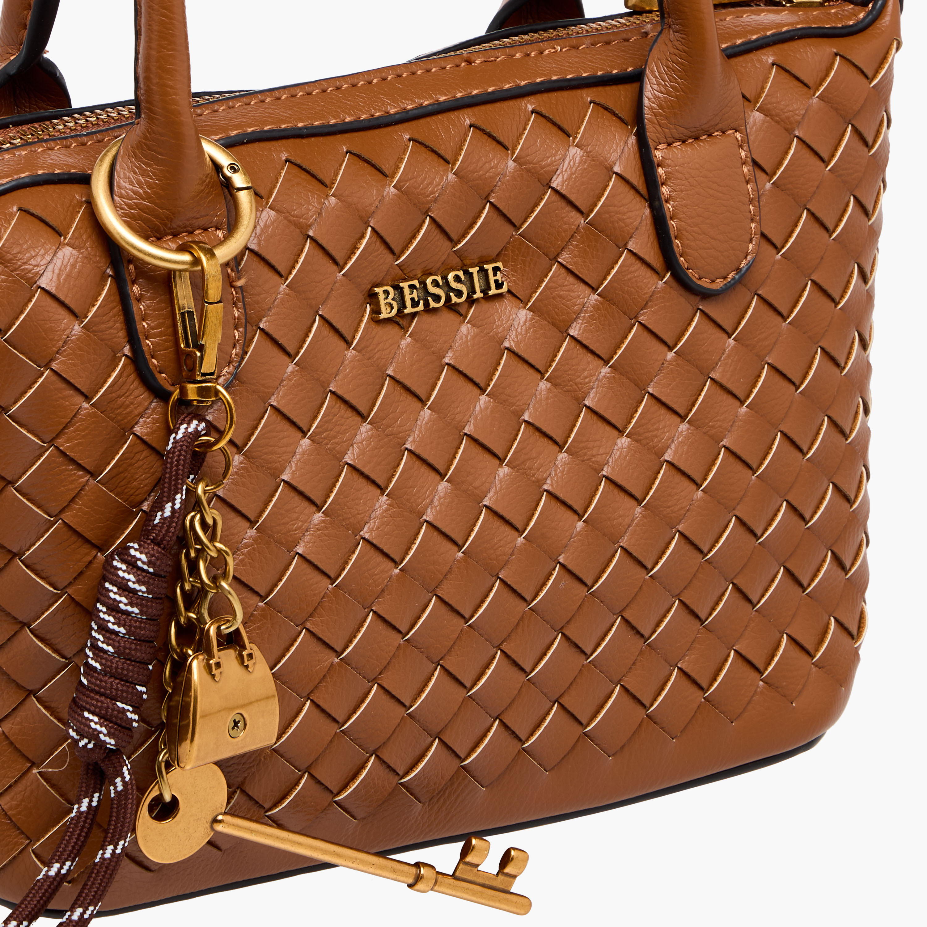 شنطة كتف مضفرة بمقابض مزدوجة من بيسي لندن-women-bagsandwallets-handbags-image-5