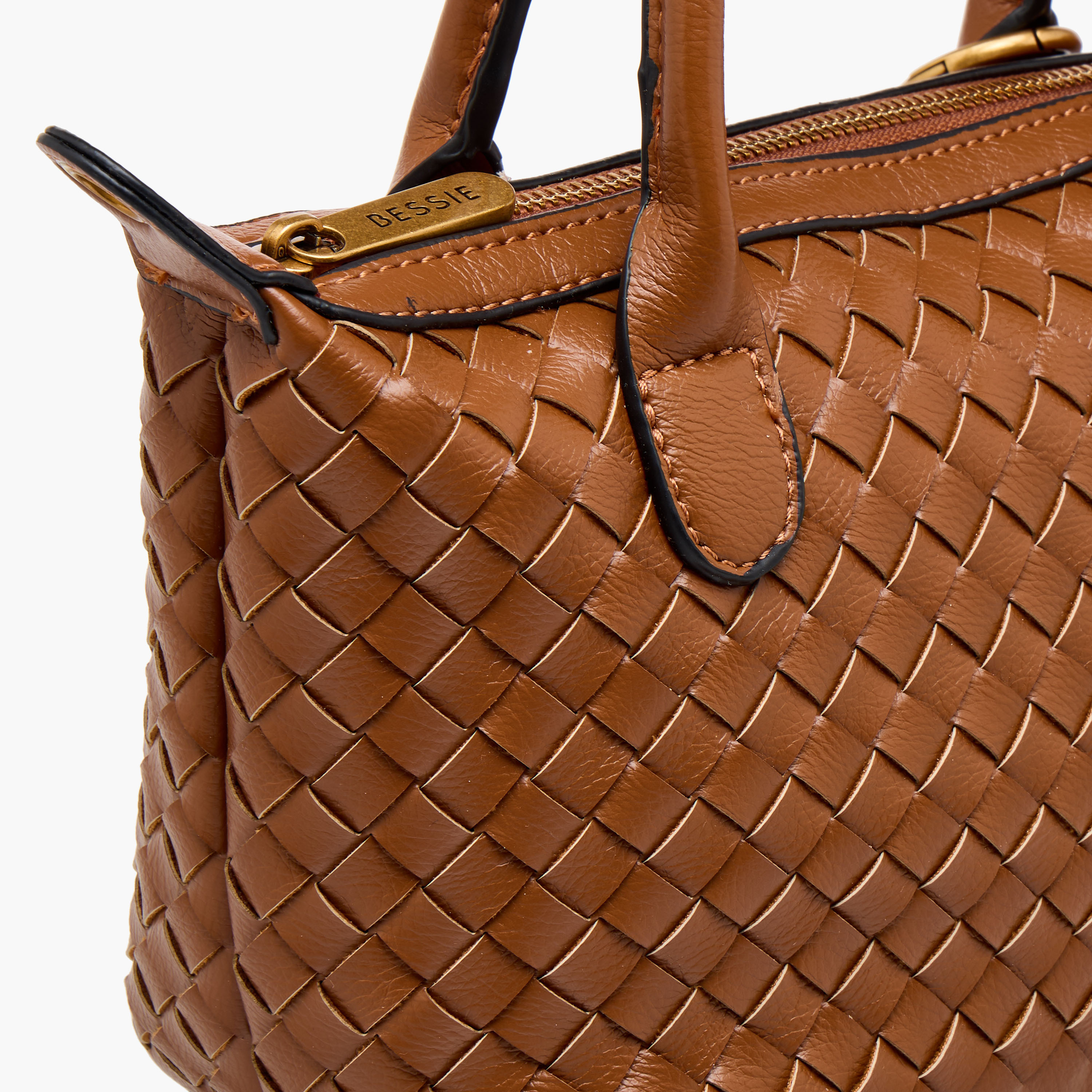 شنطة كتف مضفرة بمقابض مزدوجة من بيسي لندن-women-bagsandwallets-handbags-image-6