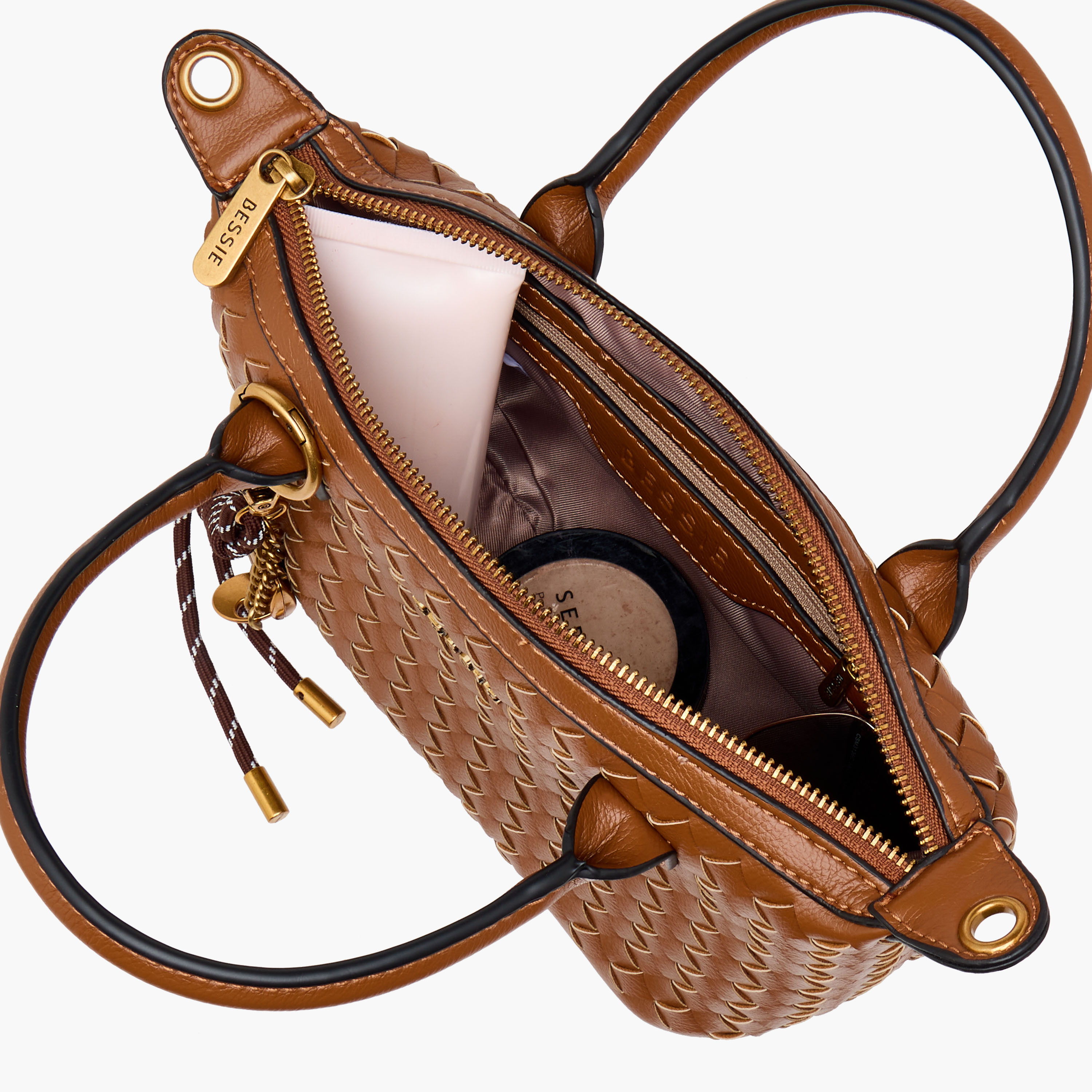 شنطة كتف مضفرة بمقابض مزدوجة من بيسي لندن-women-bagsandwallets-handbags-image-9