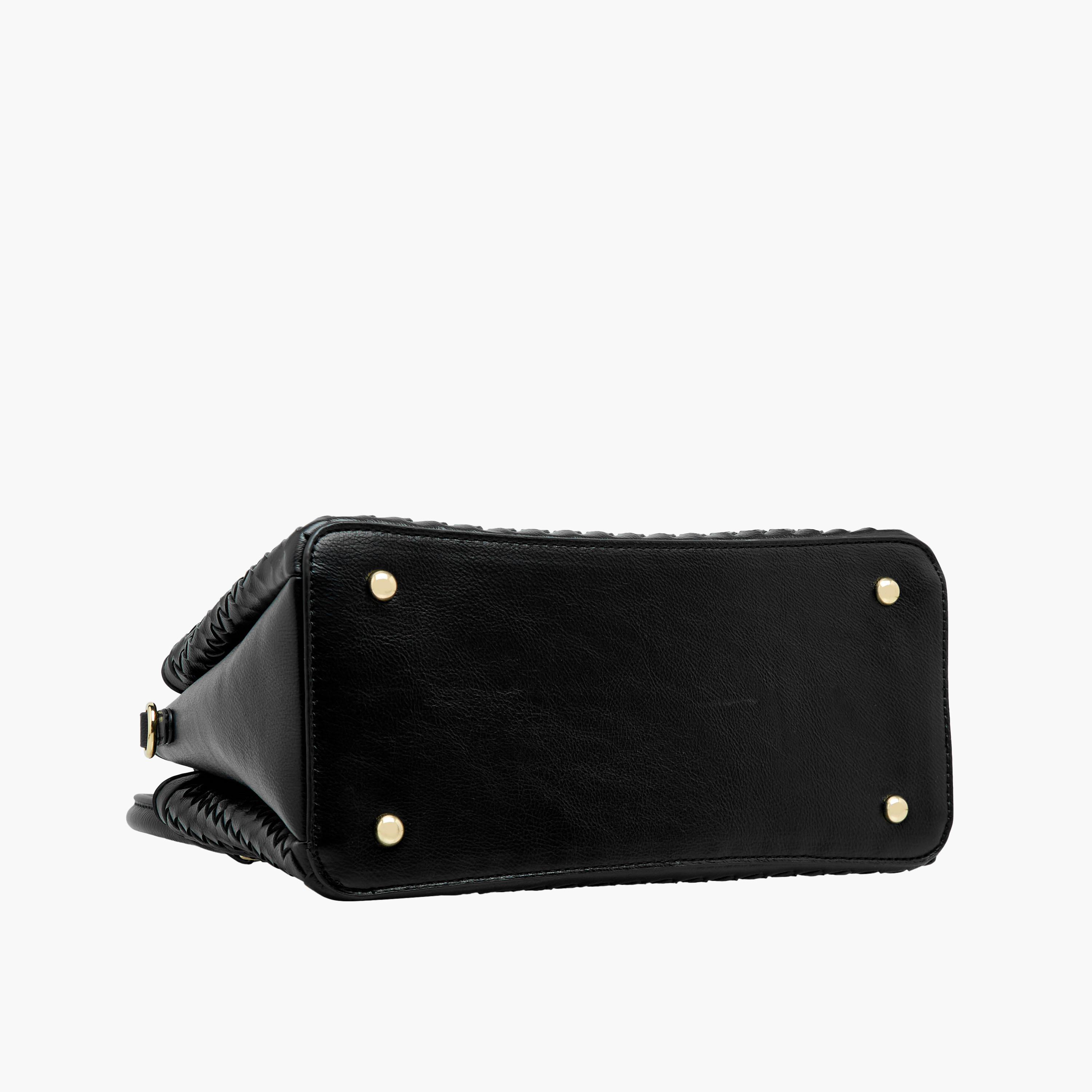 Bessie London Textured Tote Bag with Detachable Strap-women-bagsandwallets-handbags-image-7