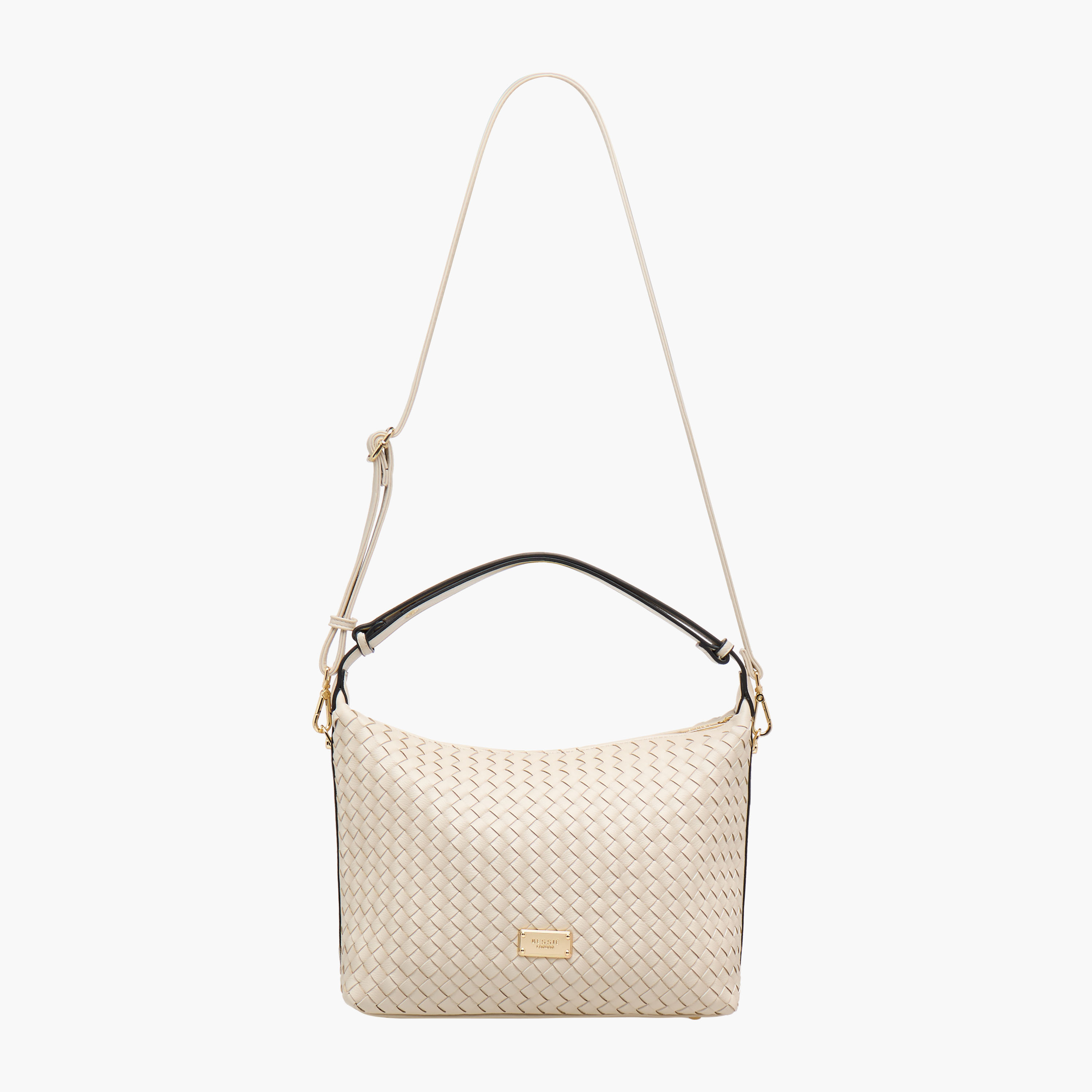 شنطة كتف مضفرة بمقابض مزدوجة من بيسي لندن-women-bagsandwallets-handbags-image-3
