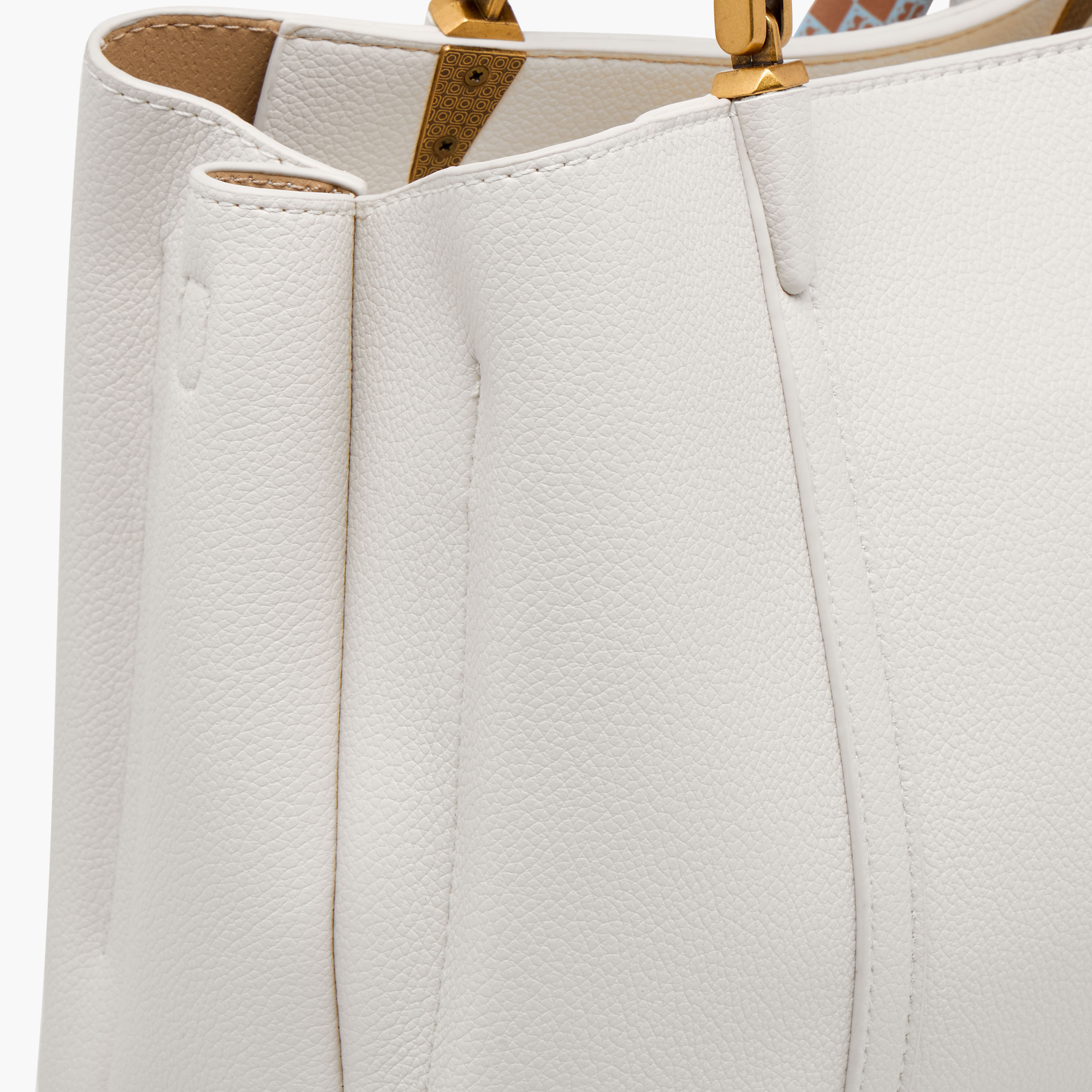 Bessie London Scarf Detail Tote Bag with Double Handle-women-bagsandwallets-handbags-image-5