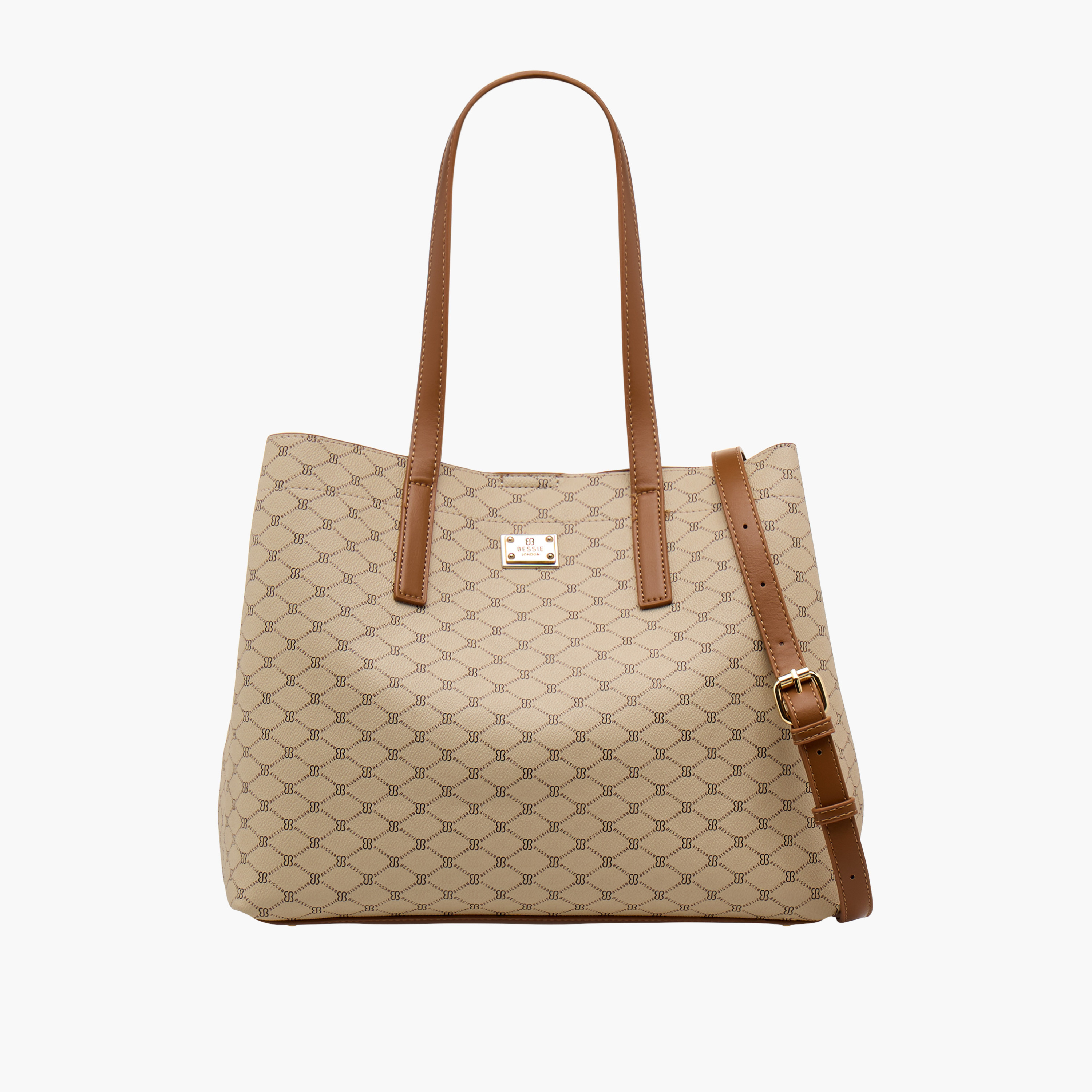 شنطة توتي بطبعات ومقبض مزدوج من بيسي لندن-women-bagsandwallets-handbags-image-1