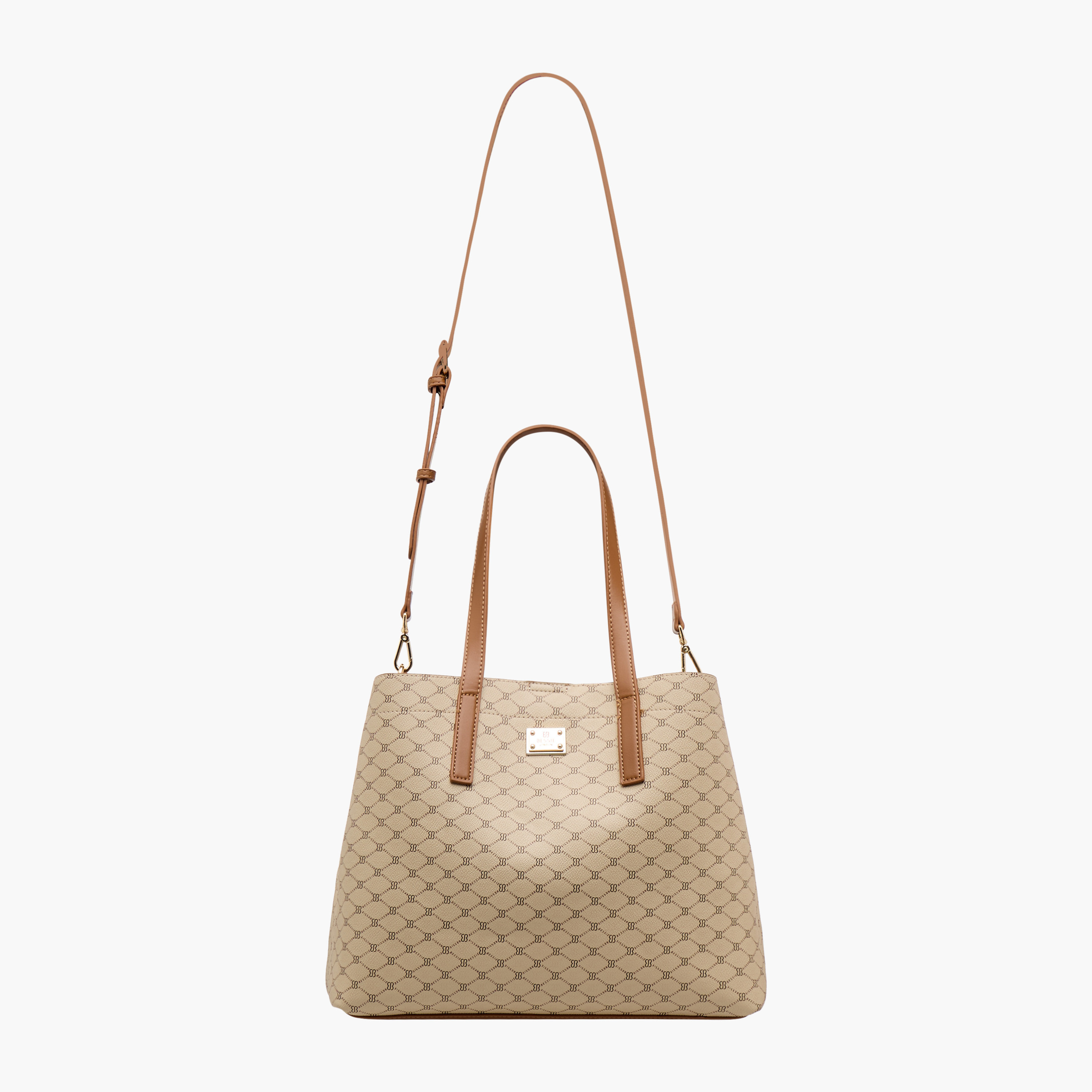 شنطة توتي بطبعات ومقبض مزدوج من بيسي لندن-women-bagsandwallets-handbags-image-3