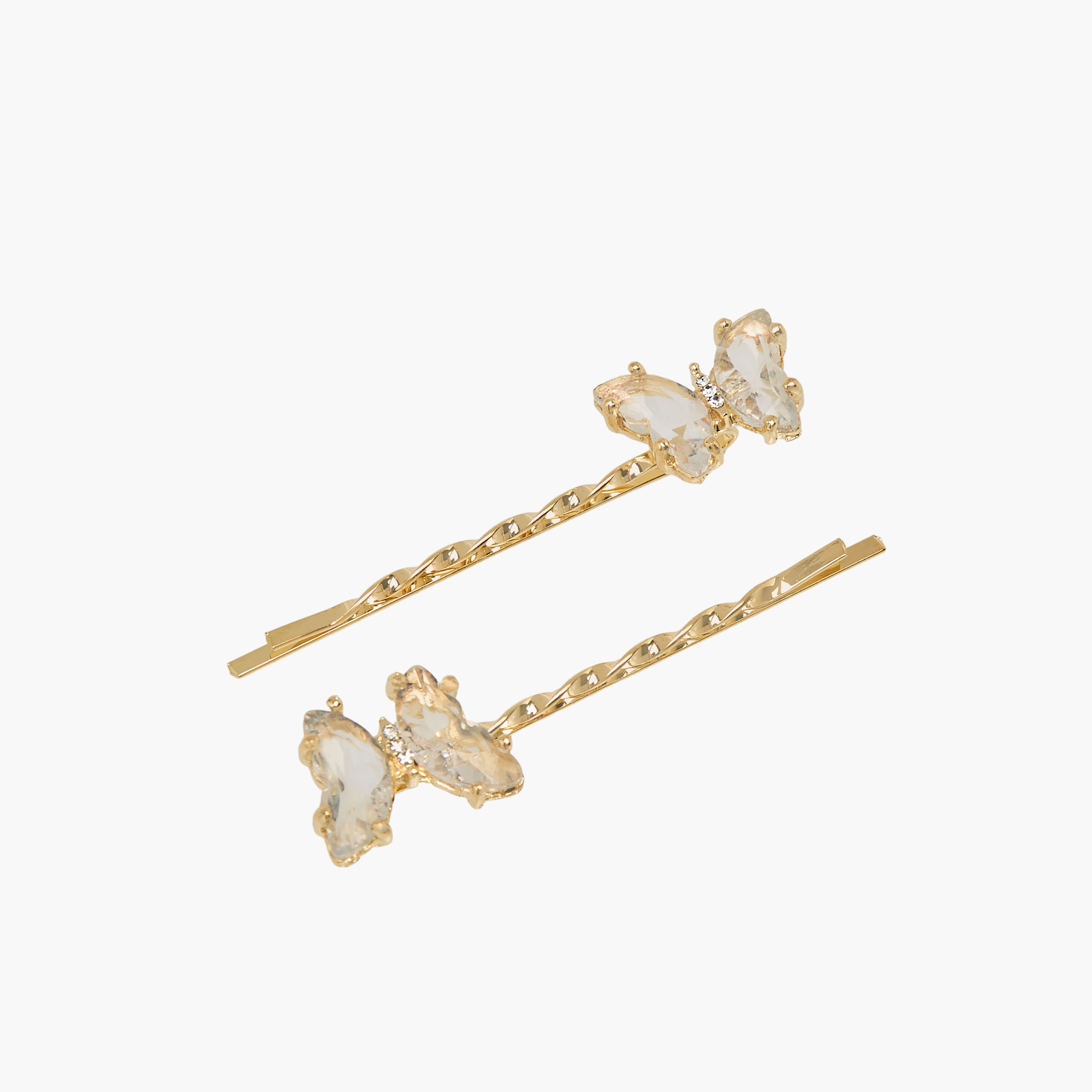 Pack of 2 Butterfly Hairpin with Stone Embellished Design-women-hairaccessories-hairpins-image-3