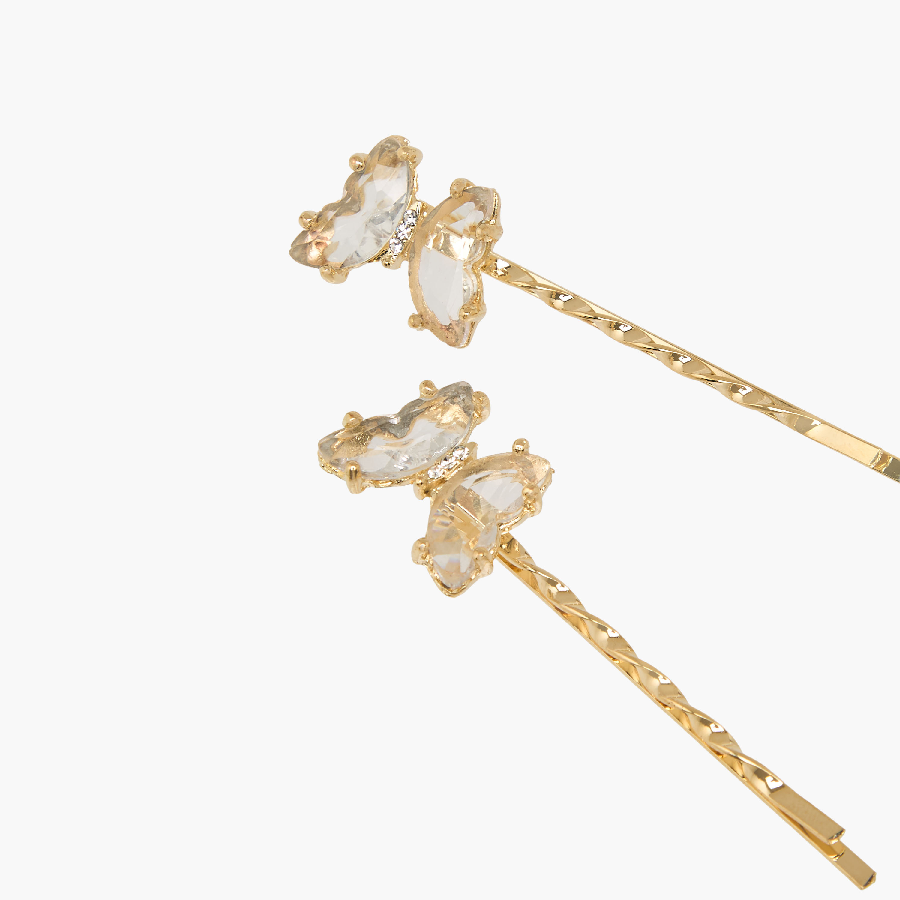 Pack of 2 Butterfly Hairpin with Stone Embellished Design-women-hairaccessories-hairpins-image-4