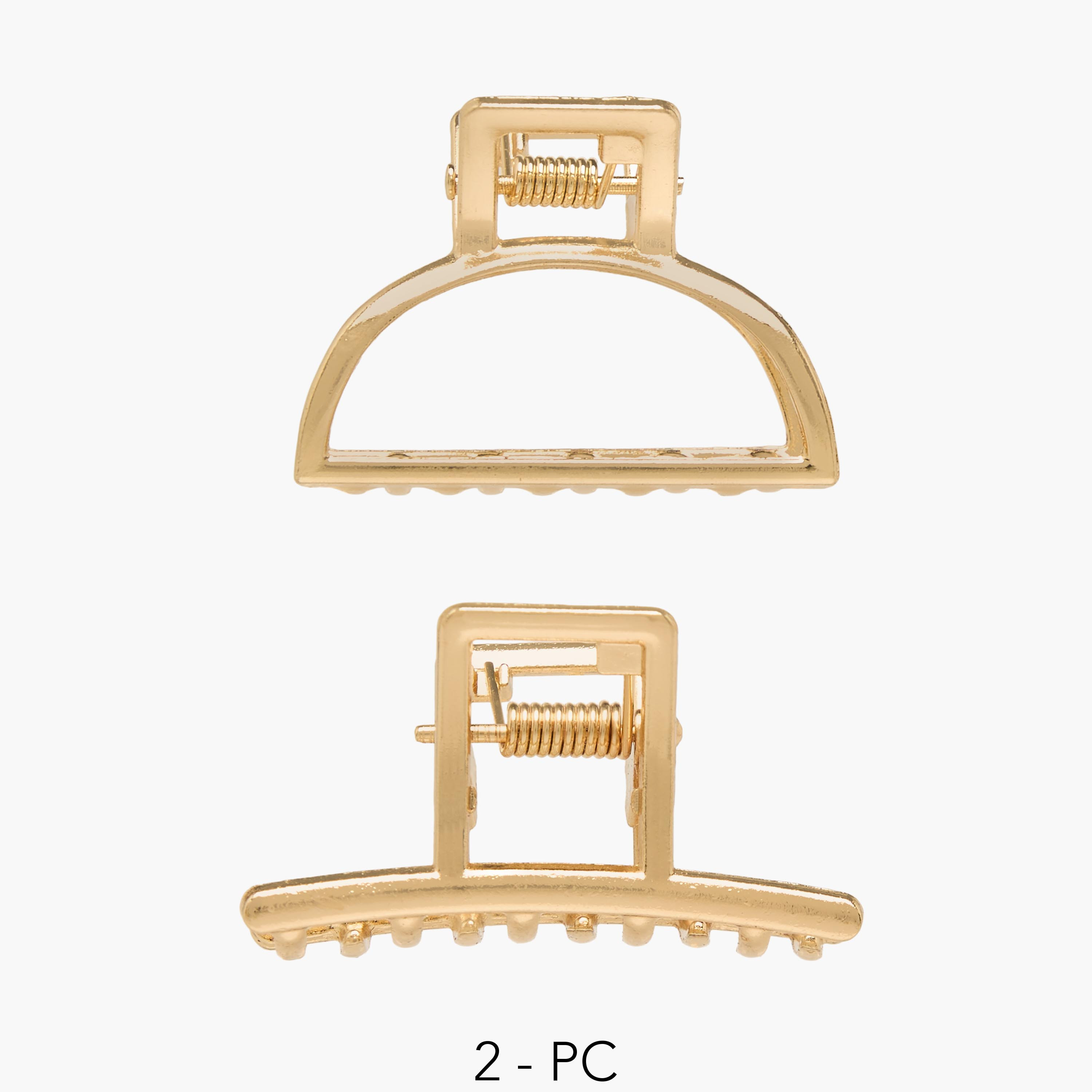 Pack of 2 Curved Hair Clamp-women-hairaccessories-clamps-image-1