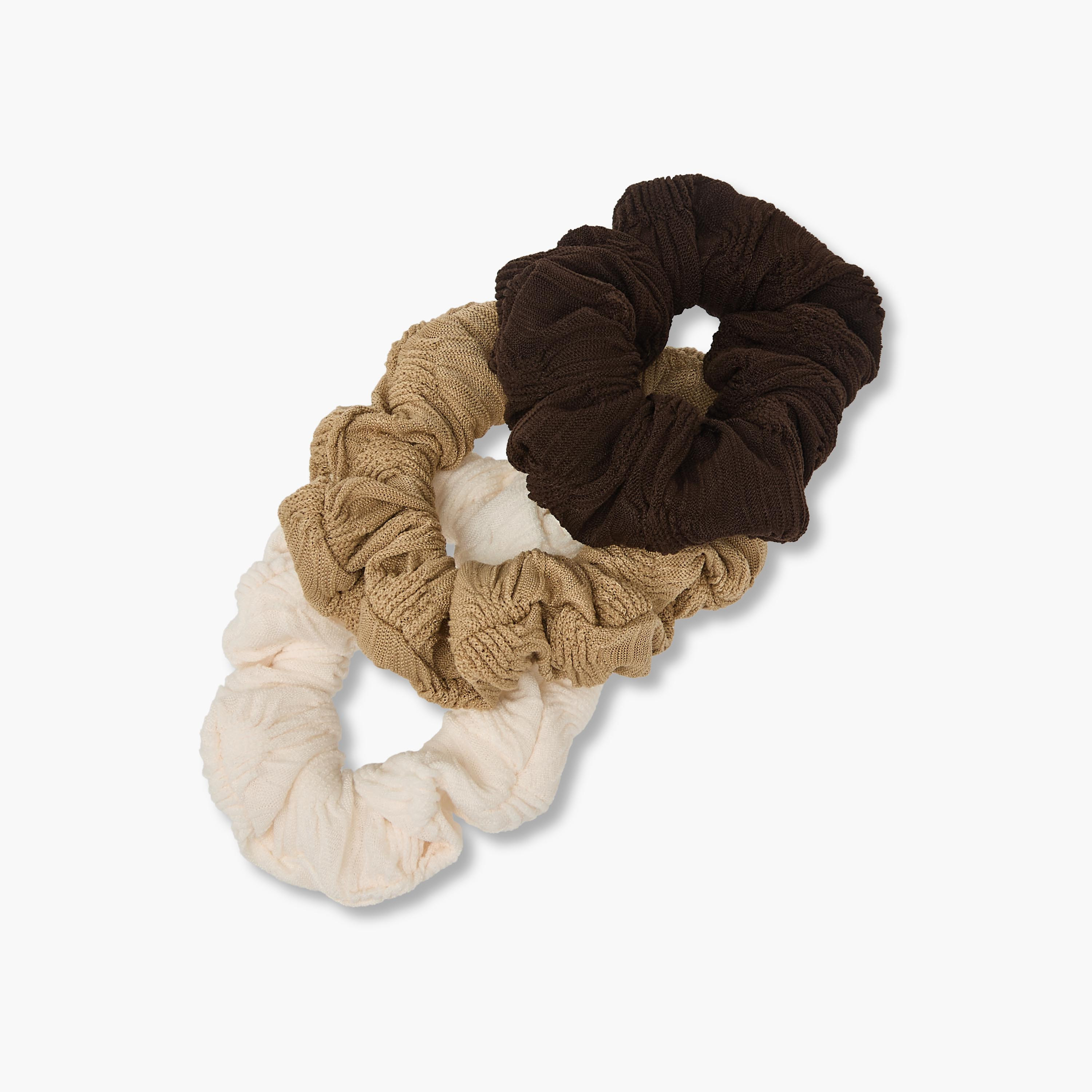 Pack of 3 Hair Scrunchie-women-hairaccessories-scrunchies-image-3