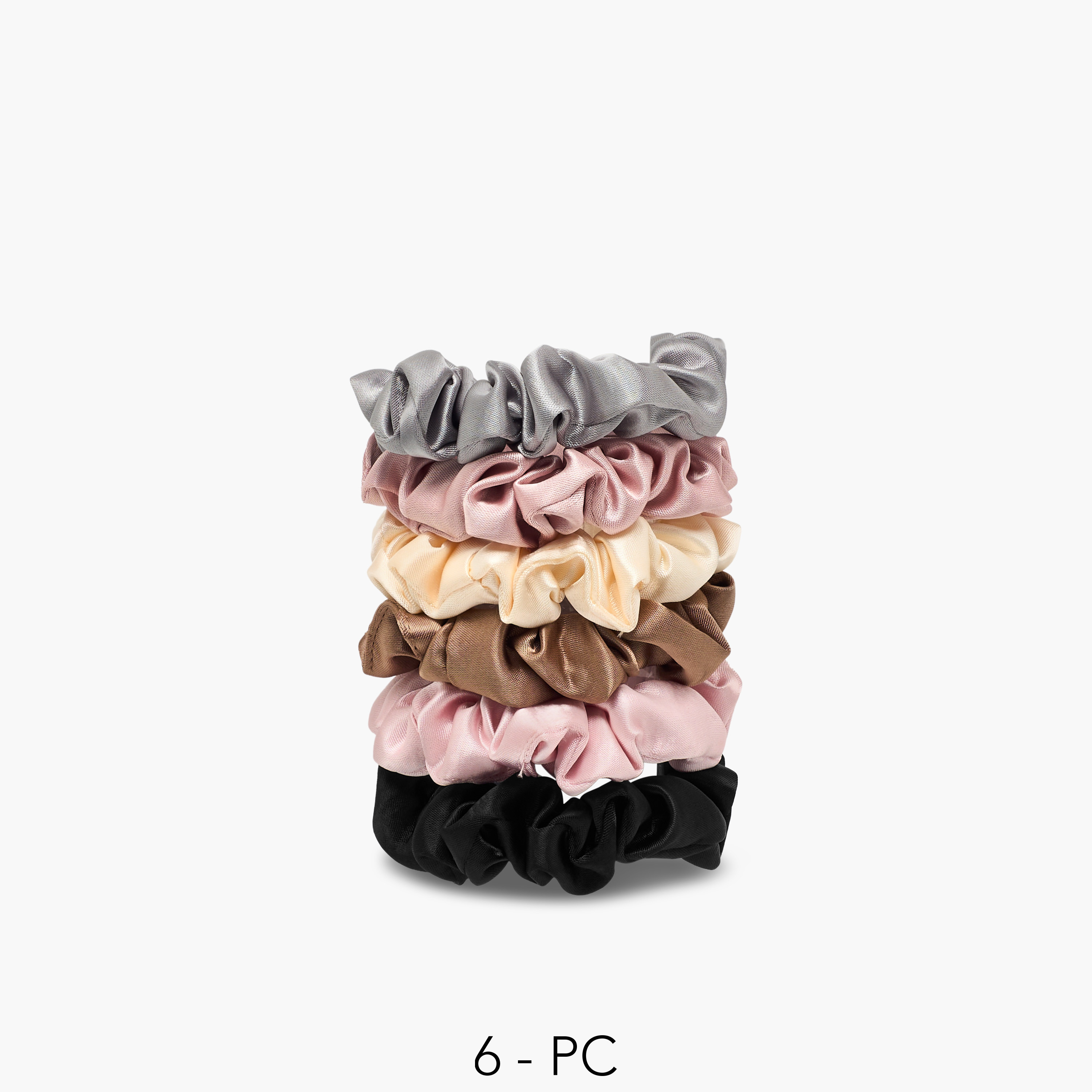 ربطات شعر سكرانشي - عبوة 6 قطع-women-hairaccessories-scrunchies-image-1