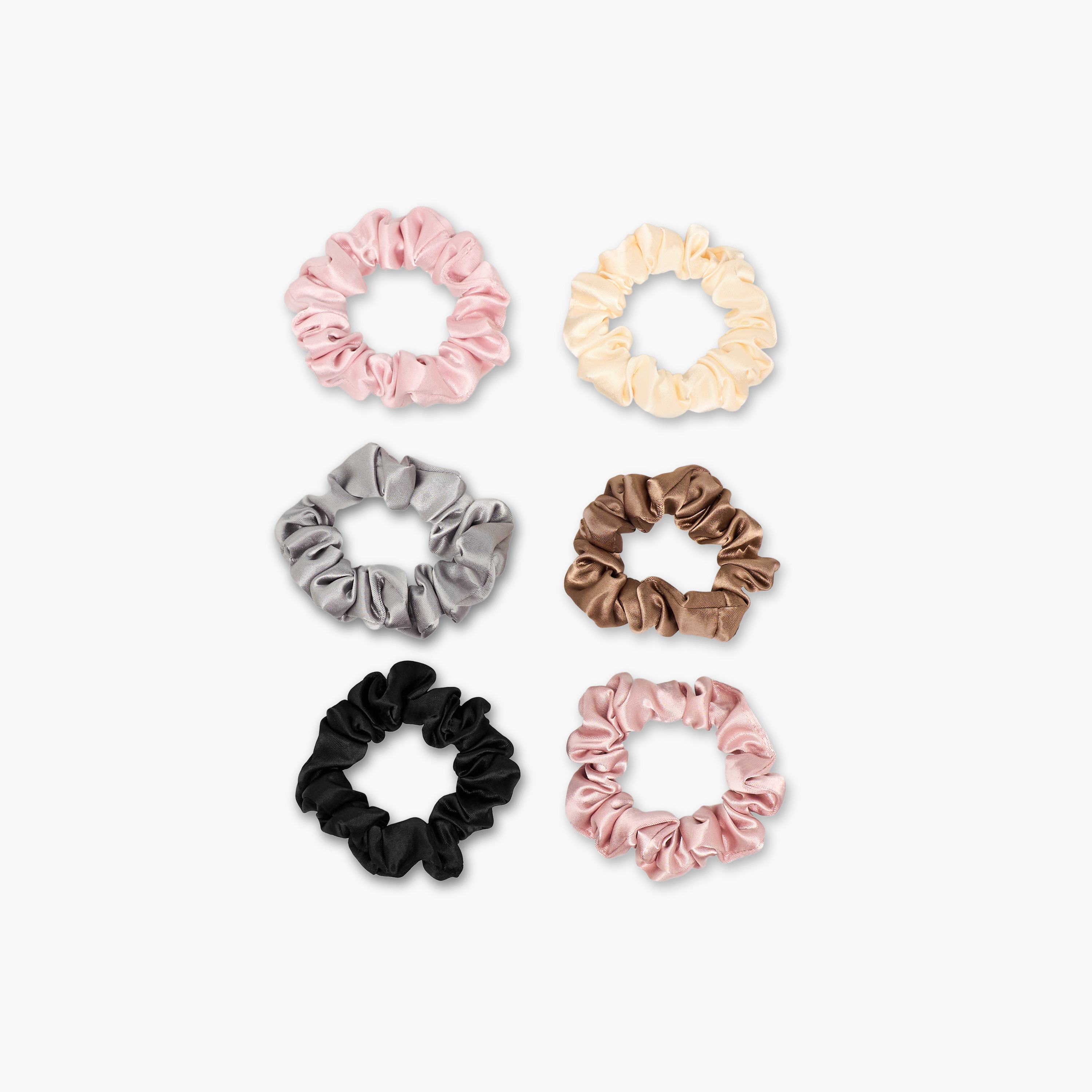 ربطات شعر سكرانشي - عبوة 6 قطع-women-hairaccessories-scrunchies-image-3