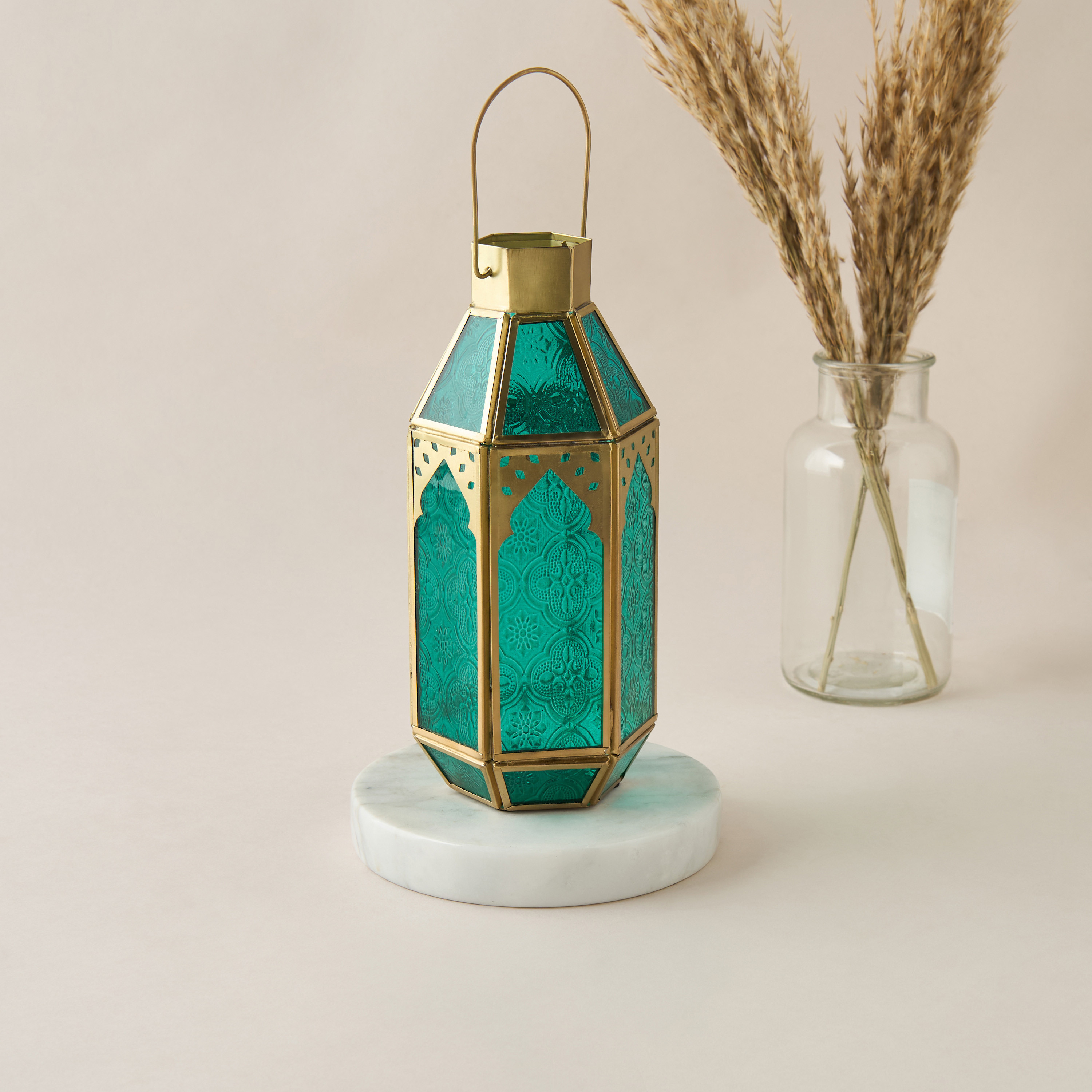 Metallic Tealight Lantern-household-decor-candleholdersandlanterns-image-2
