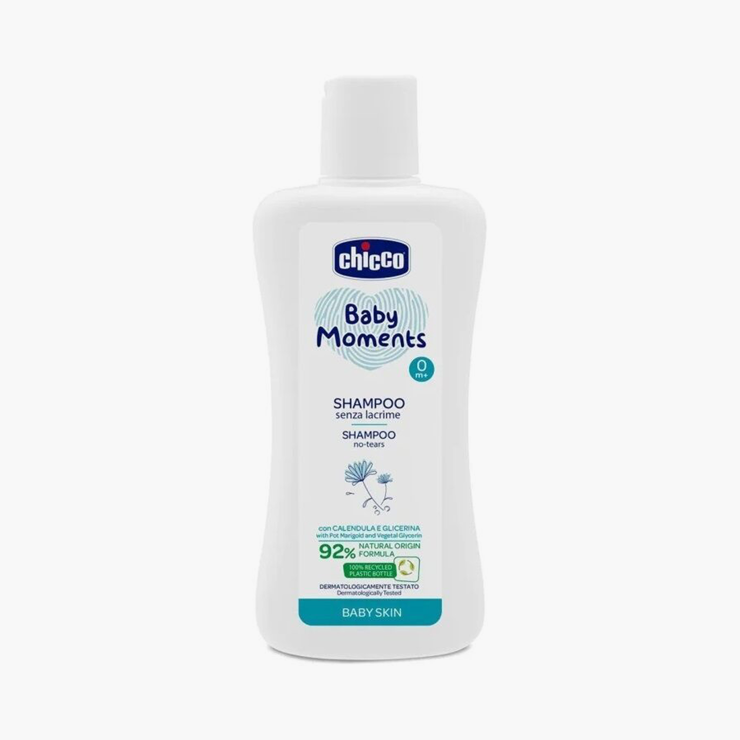 Chicco No Tears Baby Body Wash - 200 ml-baby-bathandcare-hairbodyskincare-shampooandconditioner-image-1