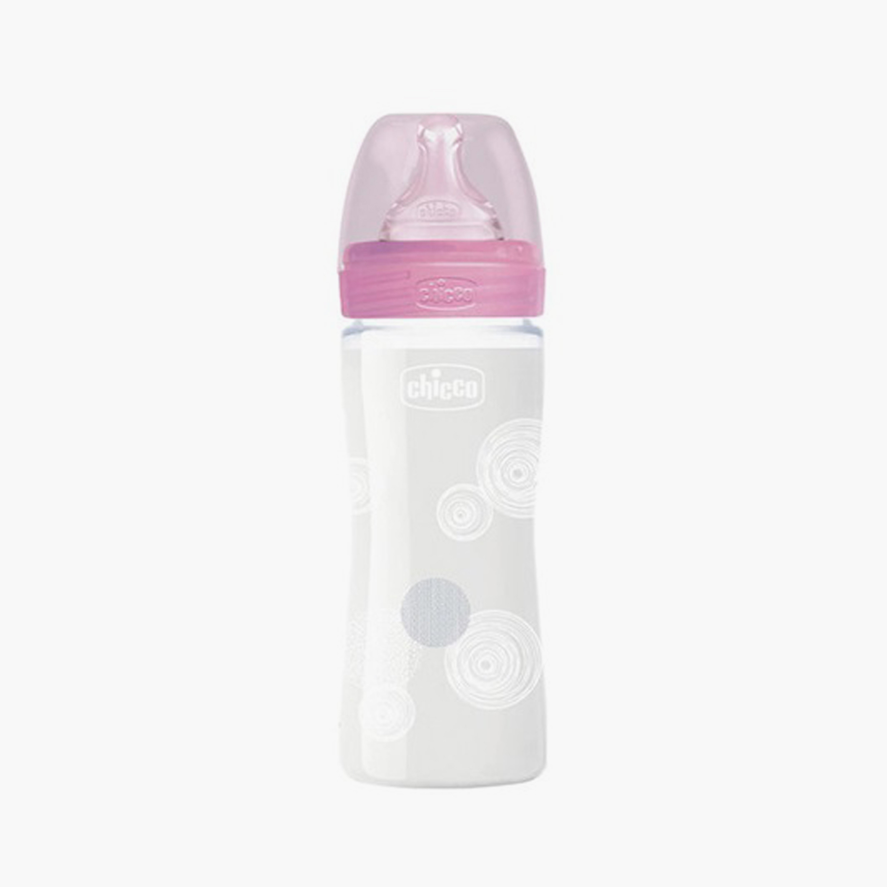 زجاجة رضاعة ويل بينج بتدفق بطيء من شيكو - 240 مل - 0 شهر+-baby-feeding-feedingbottles-bottlesandteats-image-1
