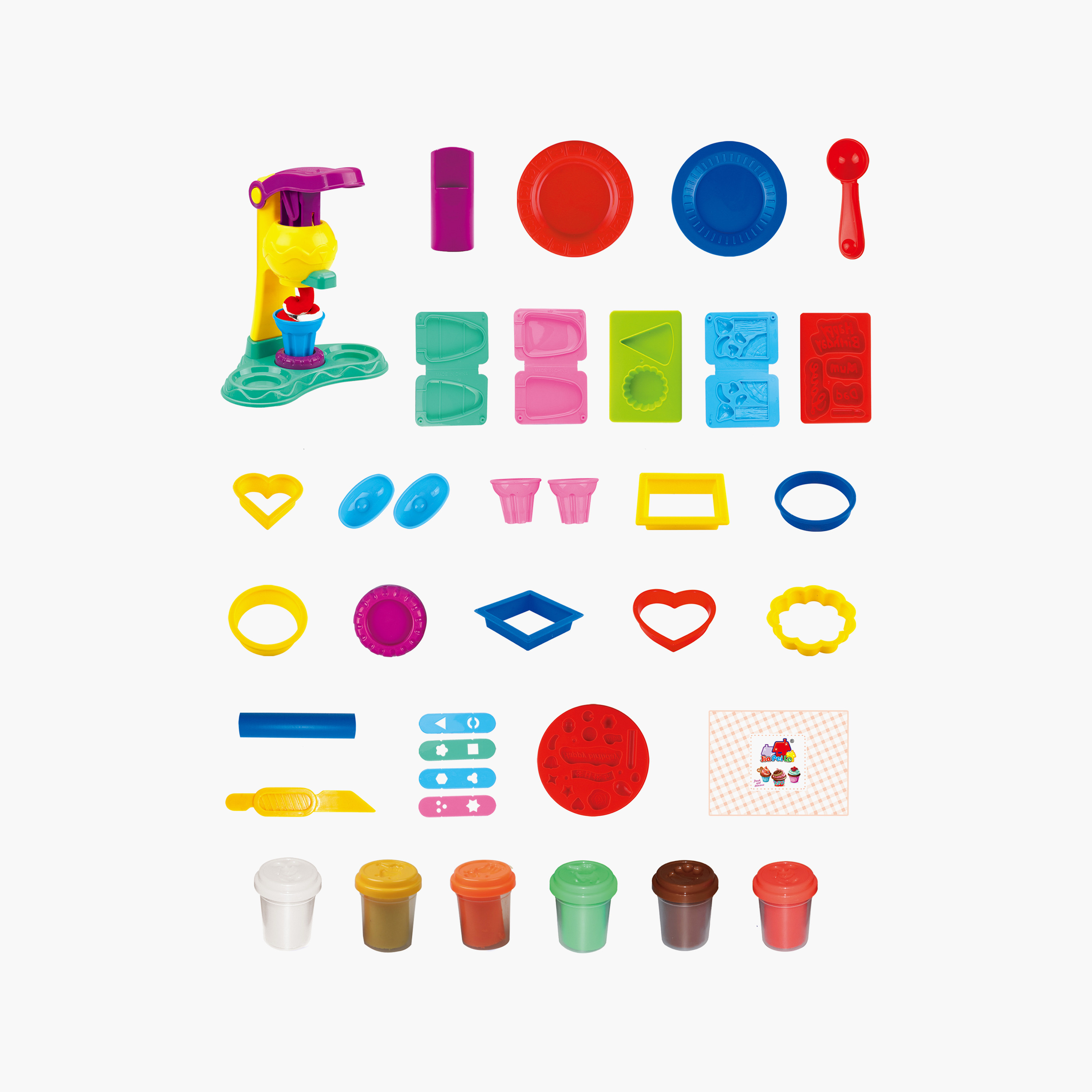 Climo 24-Piece DIY Mud Play Set-toys-educational-doughtoys-image-1