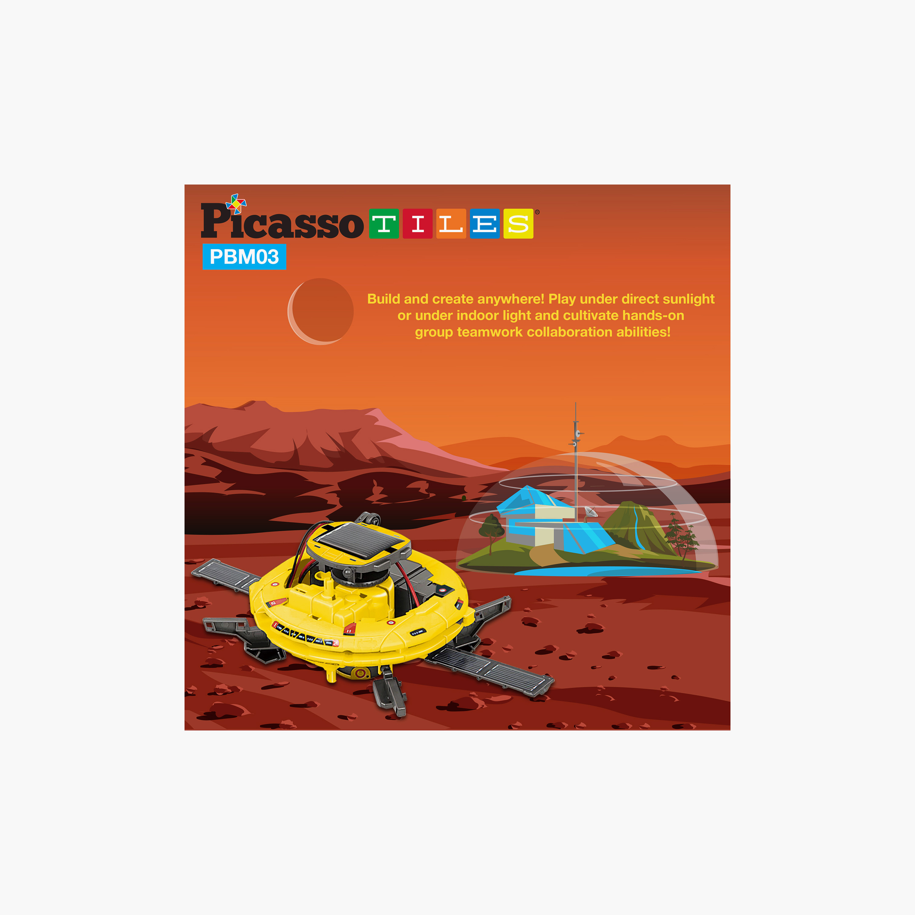 Picasso 6-in-1 Solar Powered Robot Science Kit - UFO-toys-buildingblocks-magnetictoys-image-5