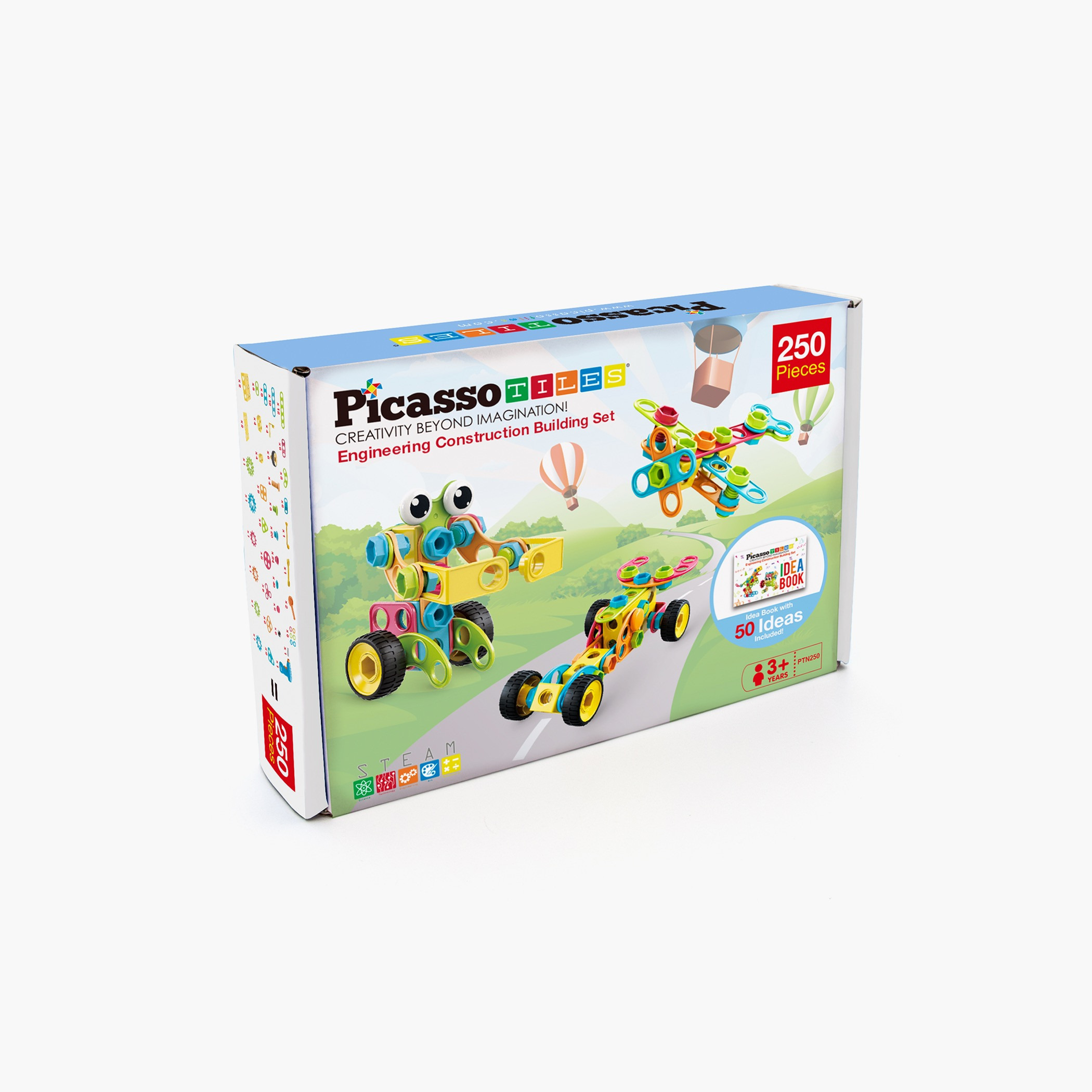 Picasso 250-Piece Engineering Construction Set with Toy Power Drill-toys-buildingblocks-magnetictoys-image-3