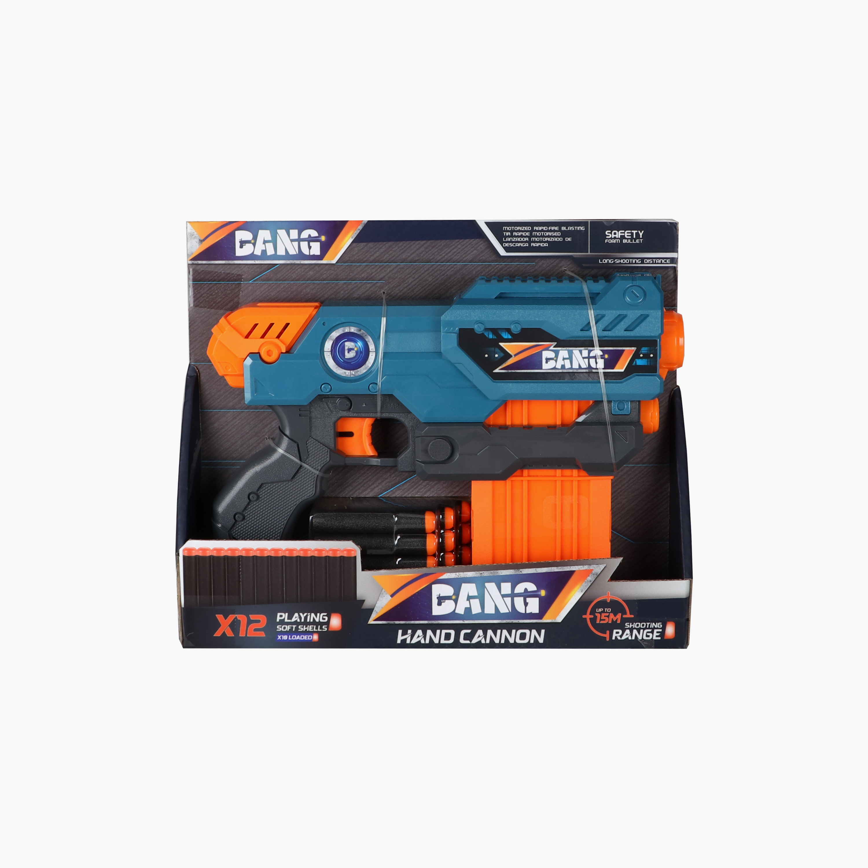 مسدس هاند كانون مع 12 قذيفة من بانج-toys-outdoor-gunsandfoamblasters-image-2
