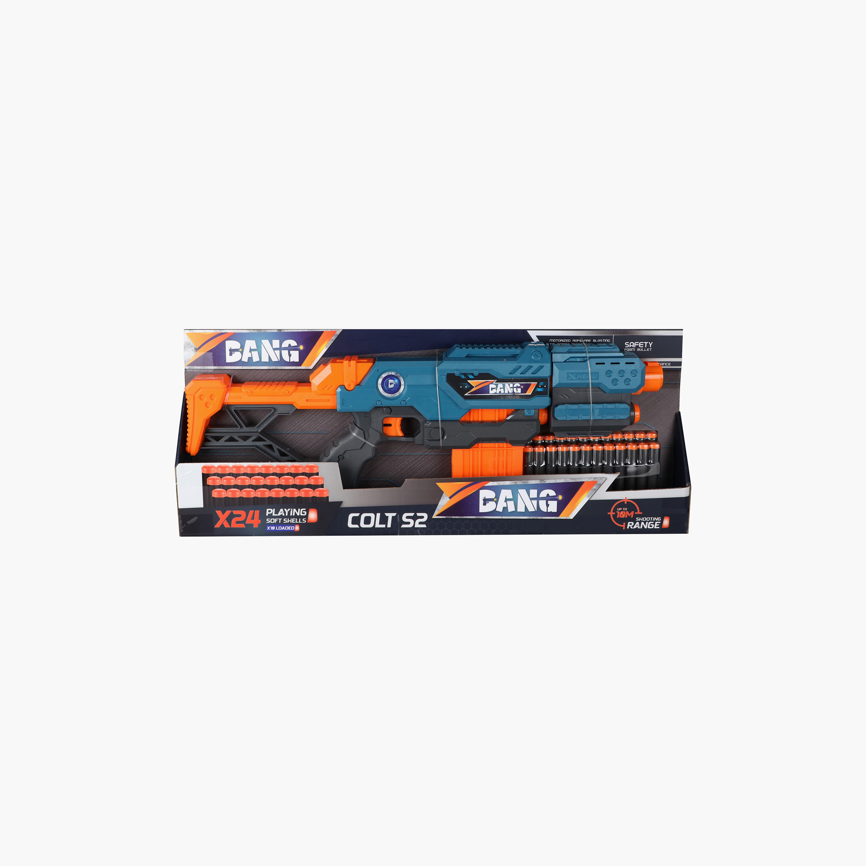 مسدس كولت إس2 مع 24 قذيفة من بانج-toys-outdoor-gunsandfoamblasters-image-2
