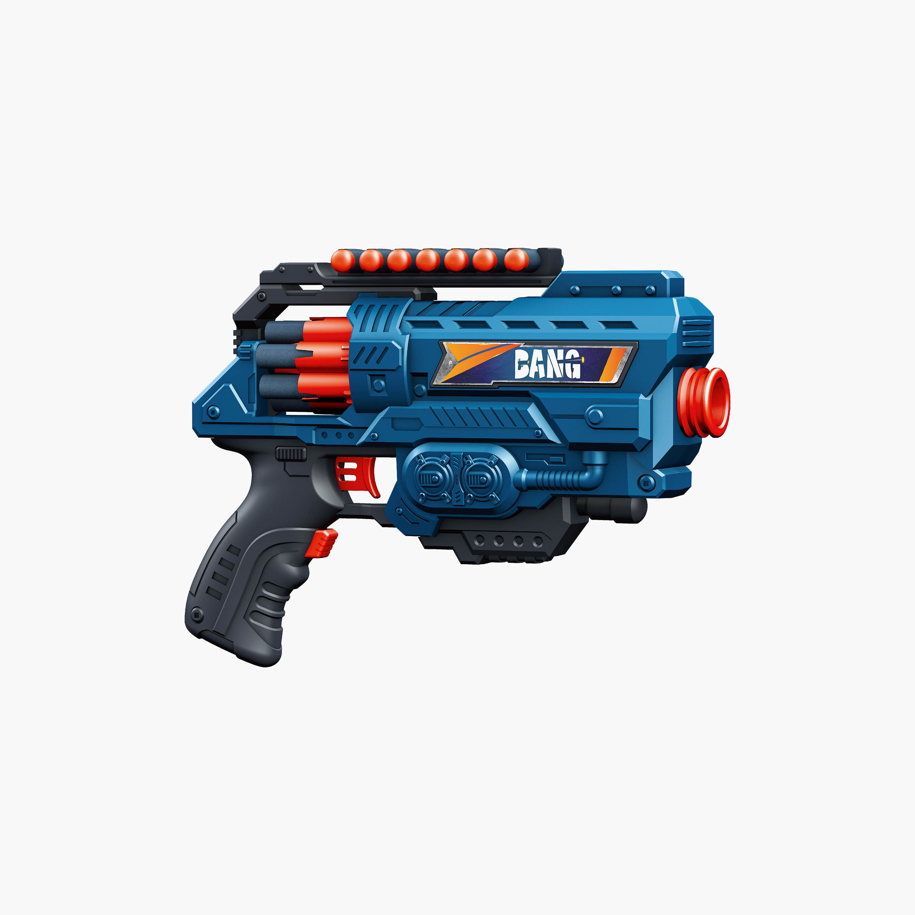 مسدس جولدن إس2 مع 12 قذيفة من بانج-toys-outdoor-gunsandfoamblasters-image-1