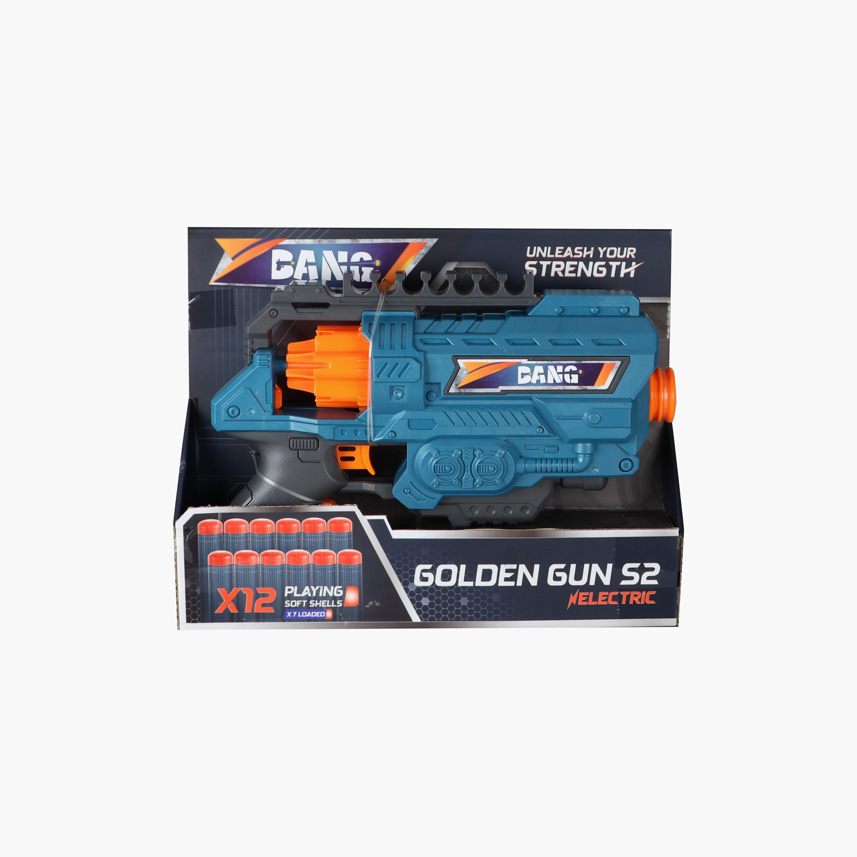 مسدس جولدن إس2 مع 12 قذيفة من بانج-toys-outdoor-gunsandfoamblasters-image-2