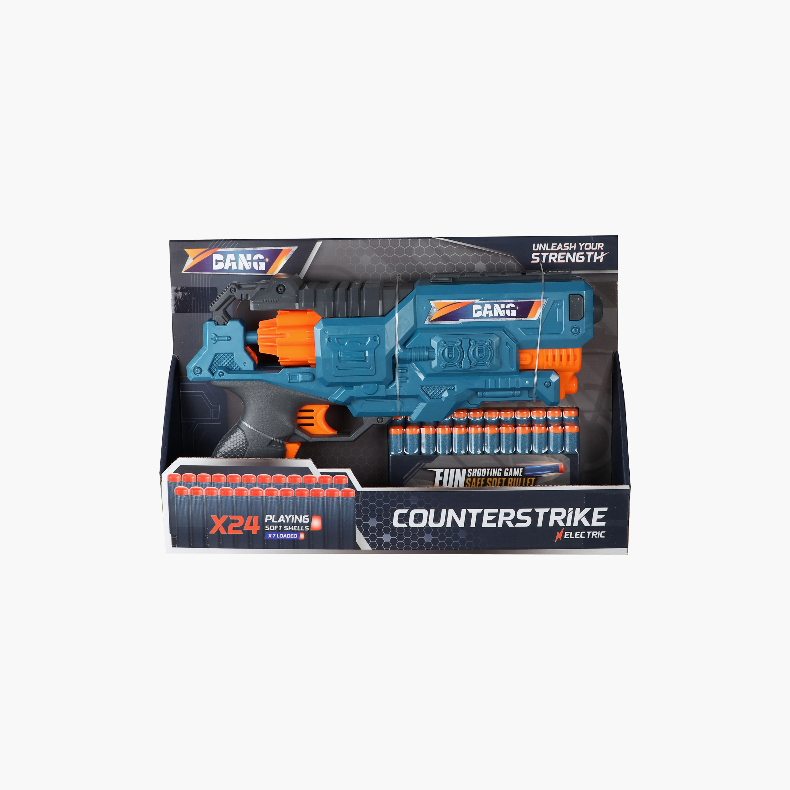 مسدس كاونتر سترايك مع 24 قذيفة من بانج-toys-outdoor-gunsandfoamblasters-image-2
