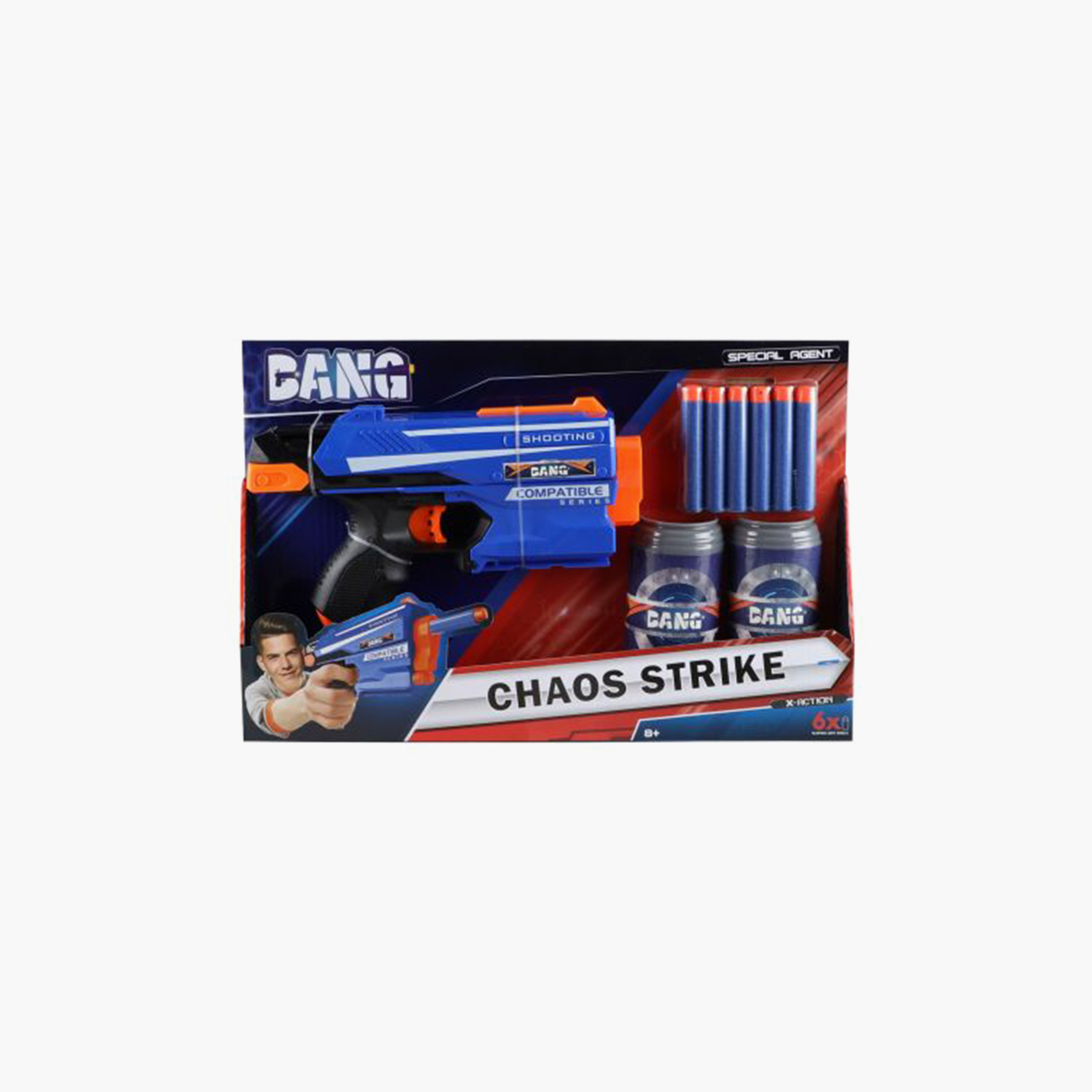مسدس كاوس سترايك الناسف مع 6 قذائف من بانج-toys-outdoor-gunsandfoamblasters-image-2