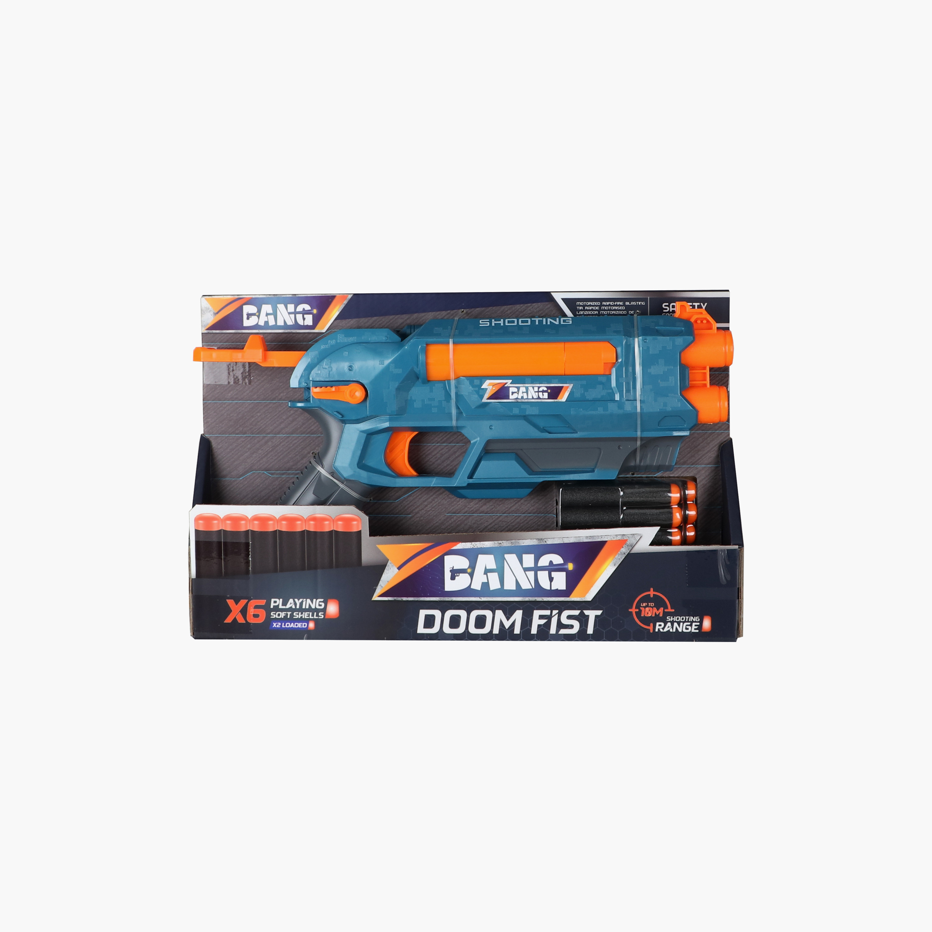 مسدس دوم فيست مع 6 قذائف من بانج-toys-outdoor-gunsandfoamblasters-image-2