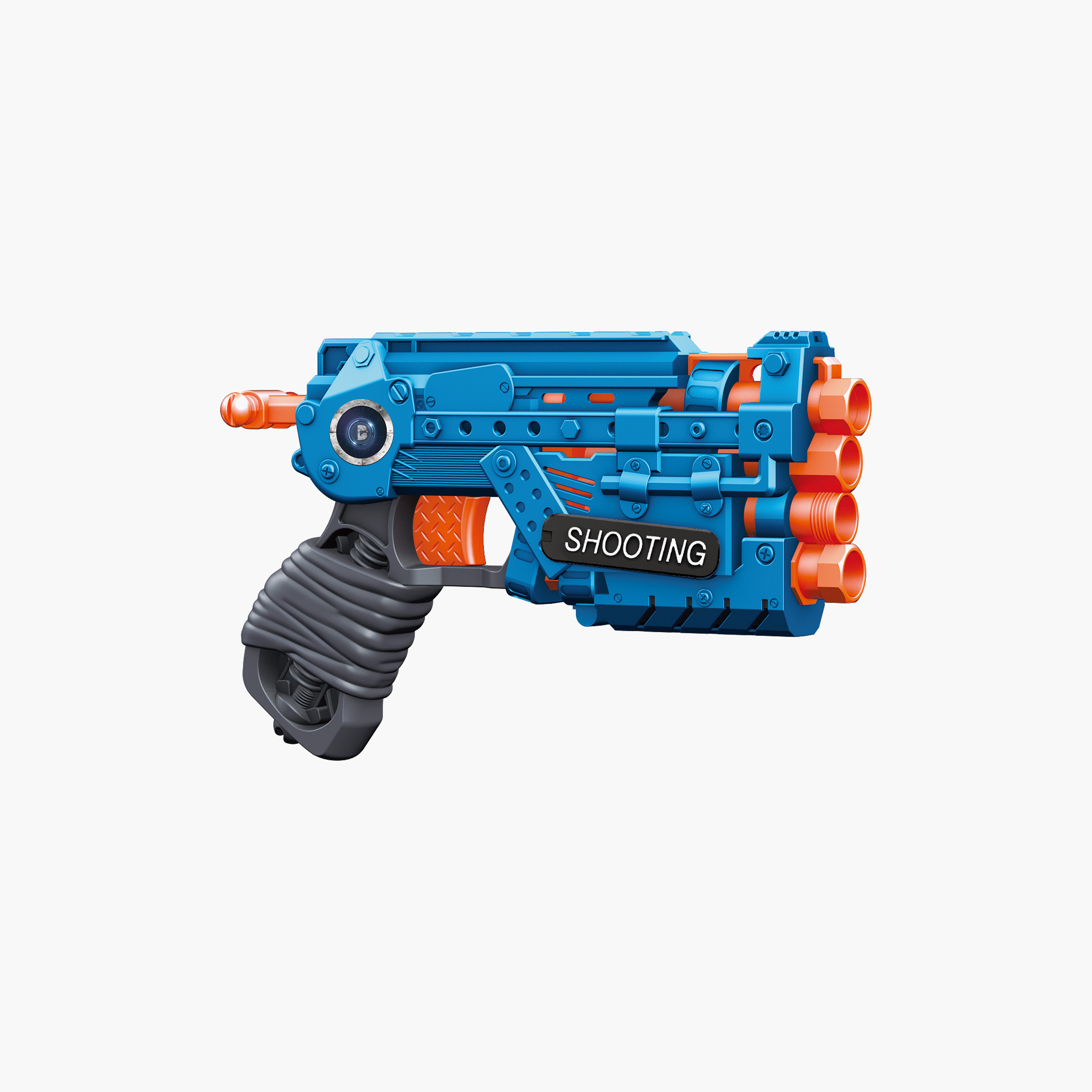 مسدس سوبرشوت مع 6 قذائف من بانج-toys-outdoor-gunsandfoamblasters-image-1