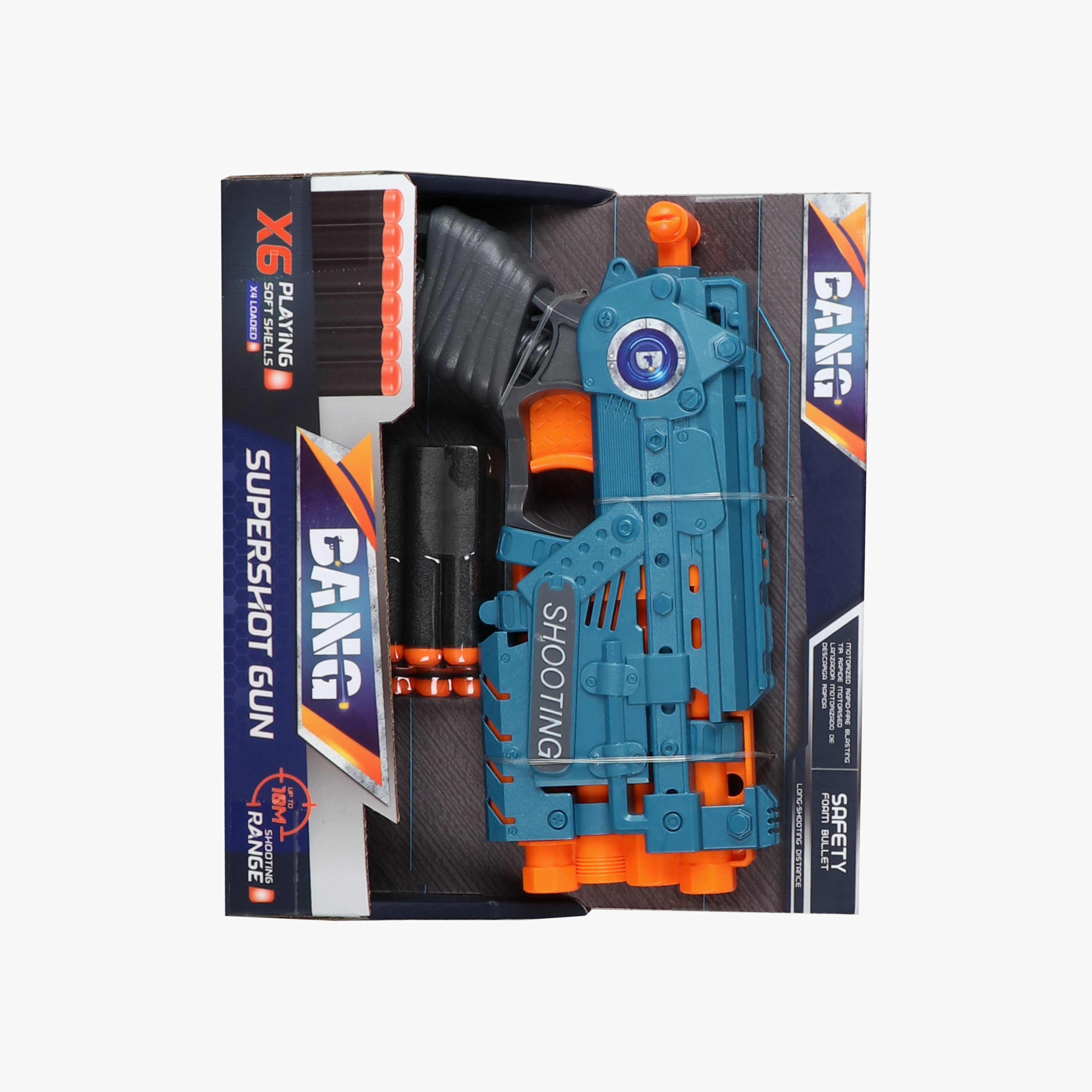 مسدس سوبرشوت مع 6 قذائف من بانج-toys-outdoor-gunsandfoamblasters-image-2