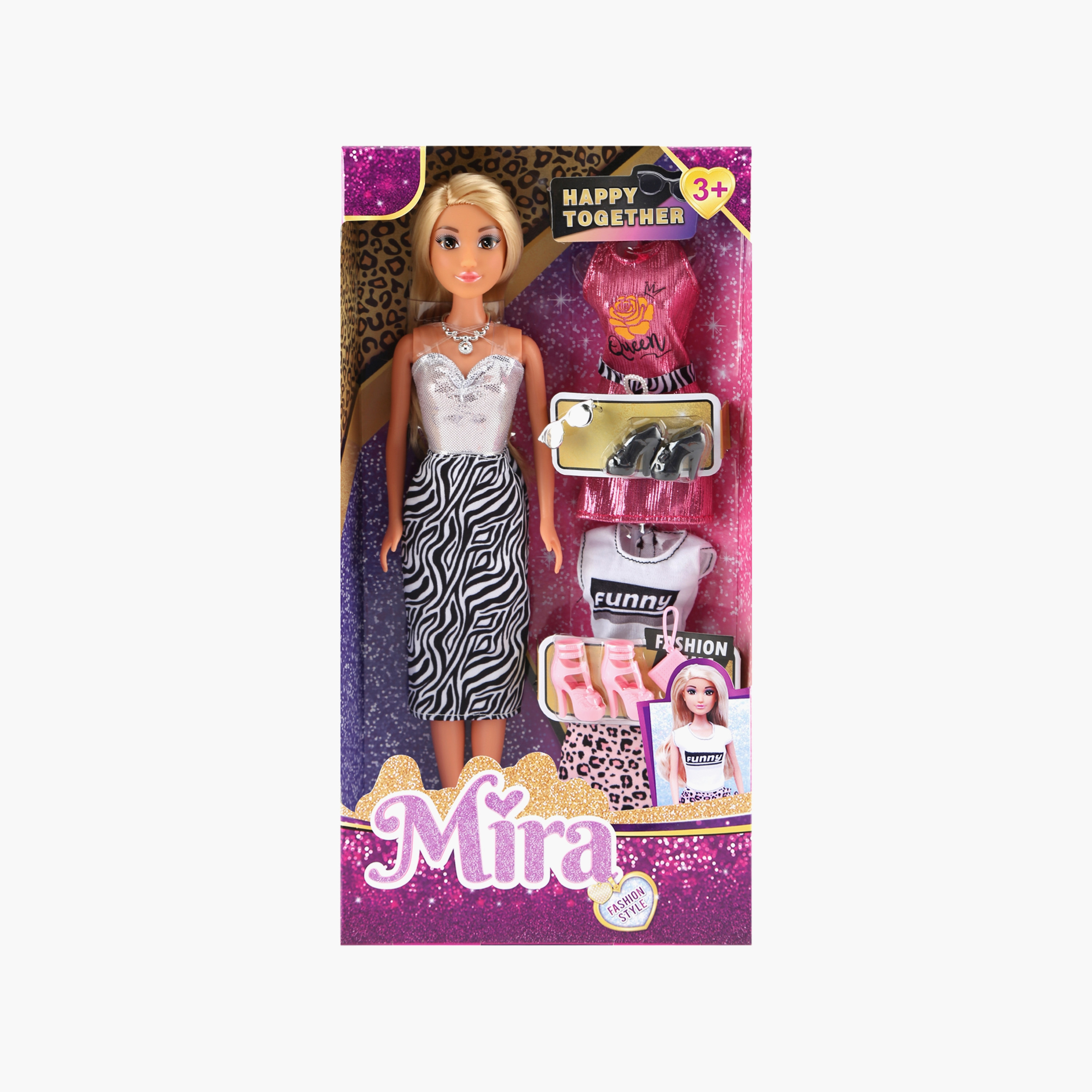 دمية كلاسيكية للملابس مع إكسسوارات - 11.5 بوصة من ميرا-toys-dollsandplaysets-dolls-image-2