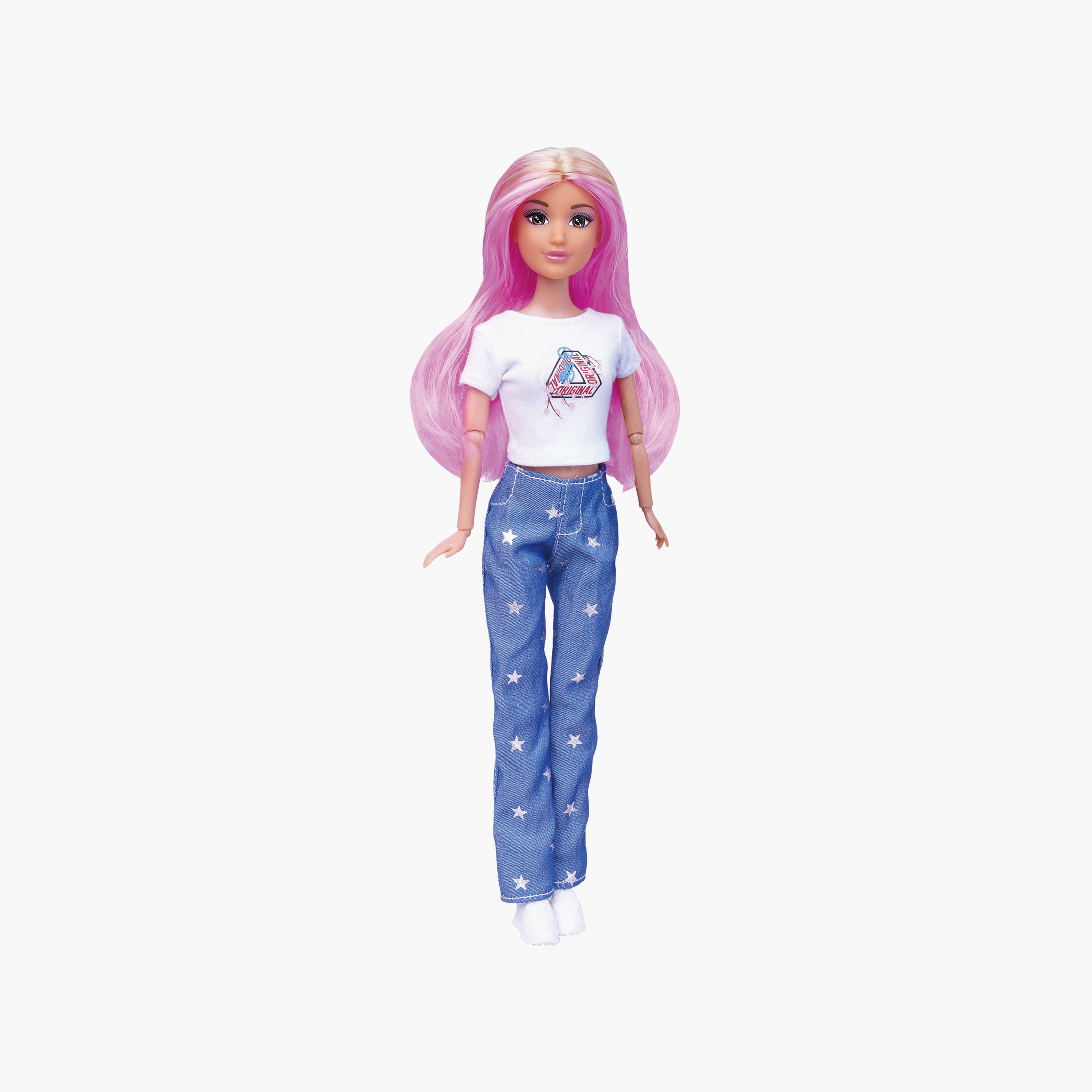 Mira Classic Doll in Denim Jeans - 11.5 inch-toys-dollsandplaysets-dolls-image-1