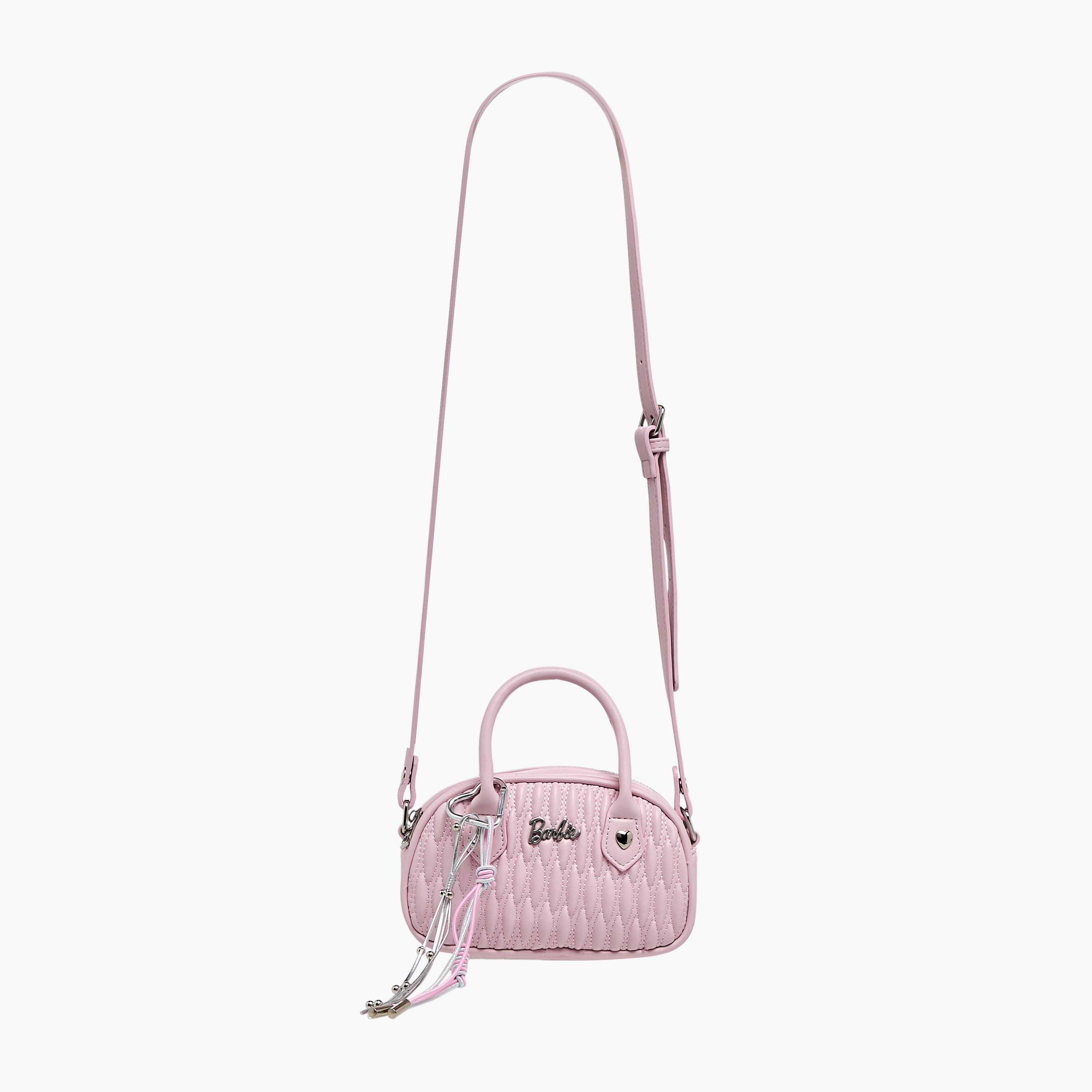 Barbie Quilted Crossbody Bag with Adjustable Strap-girls-accessories-bags-image-3
