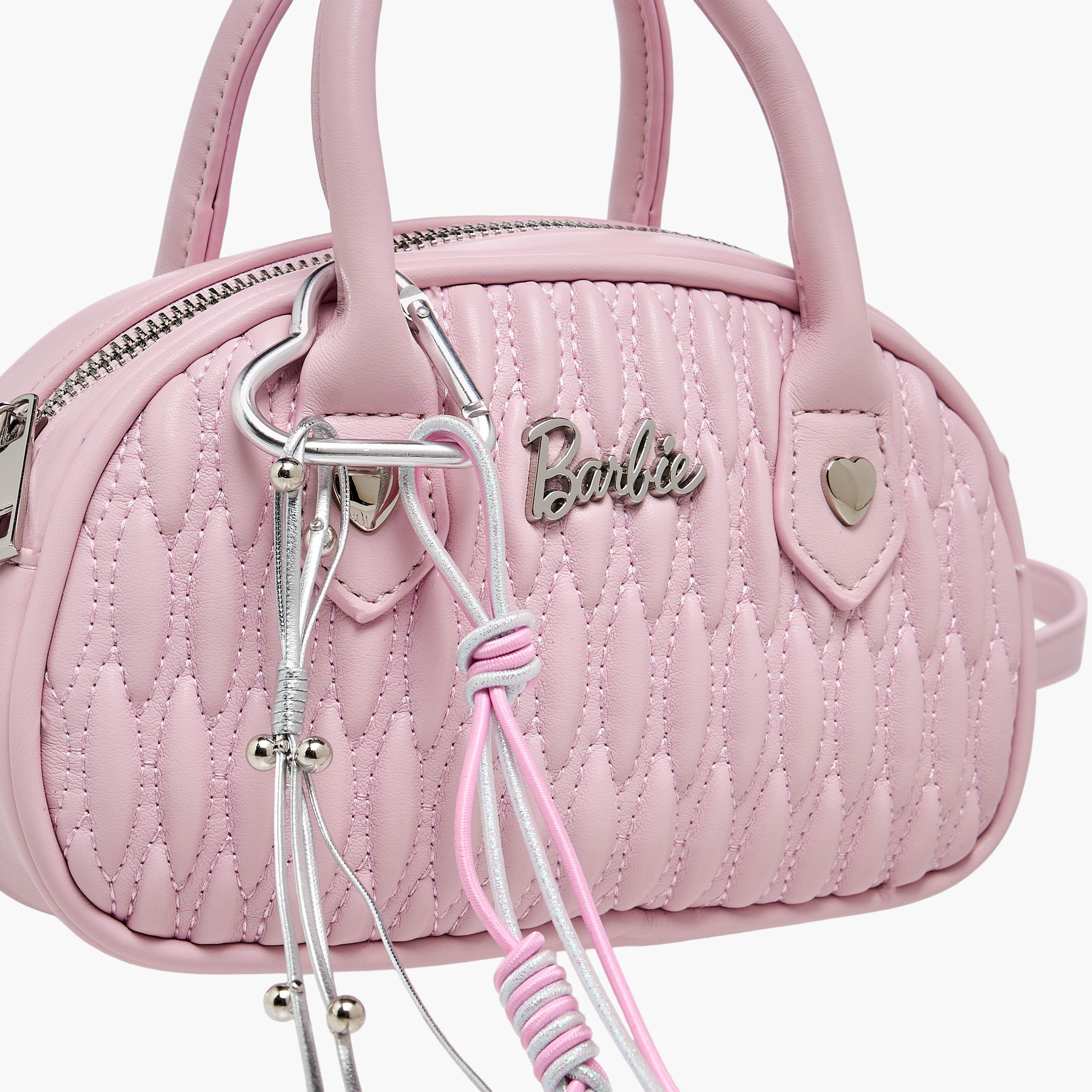 Barbie Quilted Crossbody Bag with Adjustable Strap-girls-accessories-bags-image-5