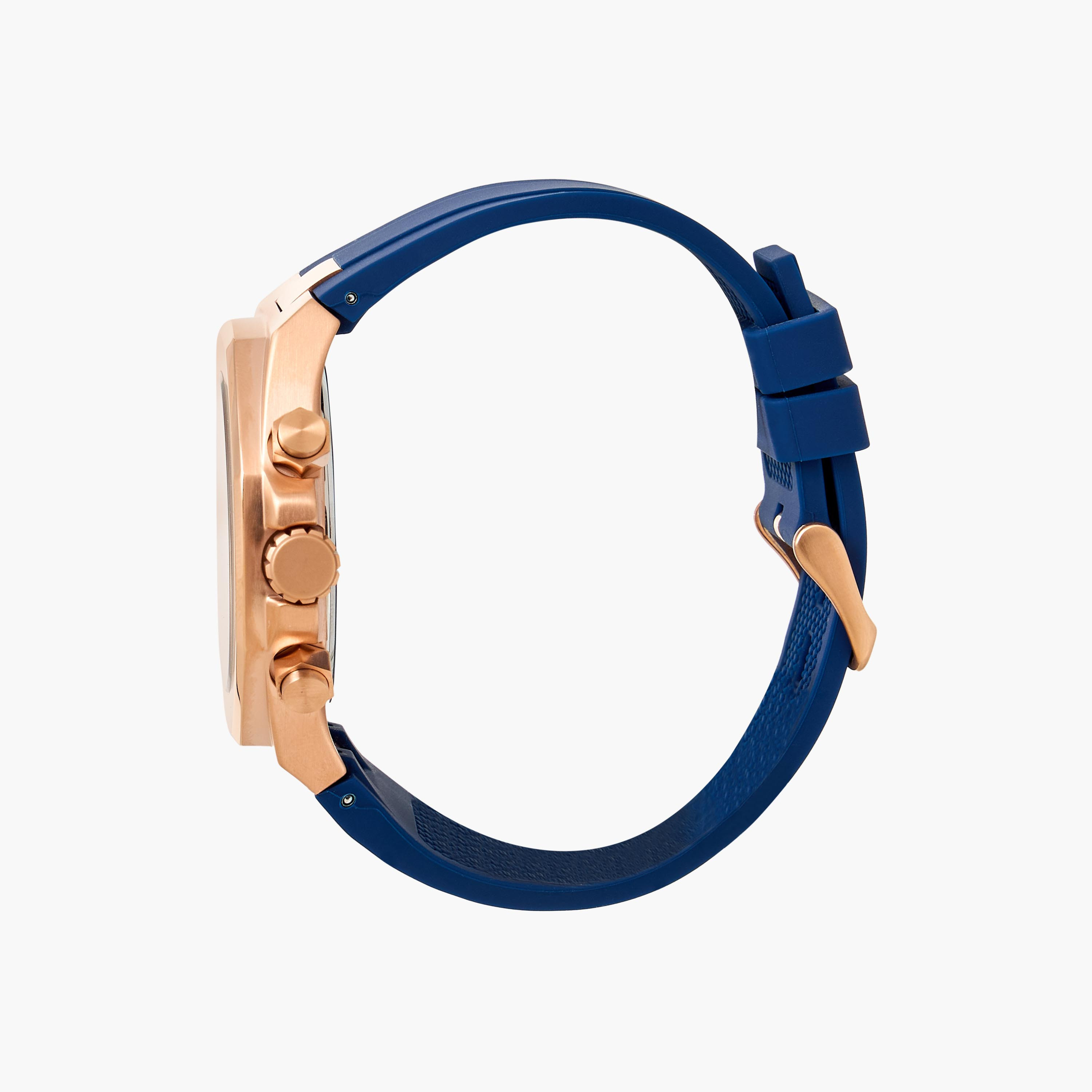 Guess Chronograph Watch Blue Silicone Strap-men-watchesandjewellery-watches-image-2