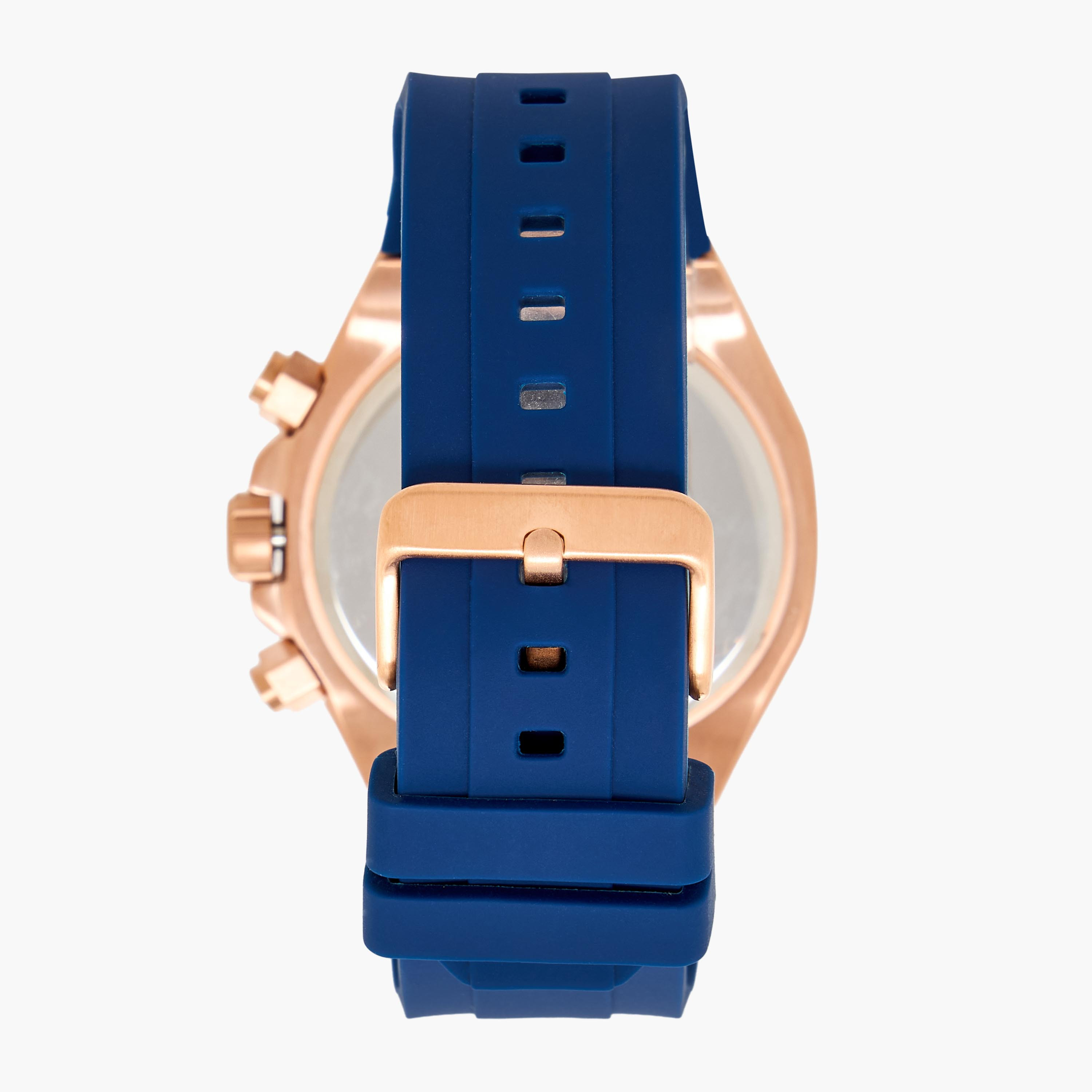 Guess Chronograph Watch Blue Silicone Strap-men-watchesandjewellery-watches-image-4