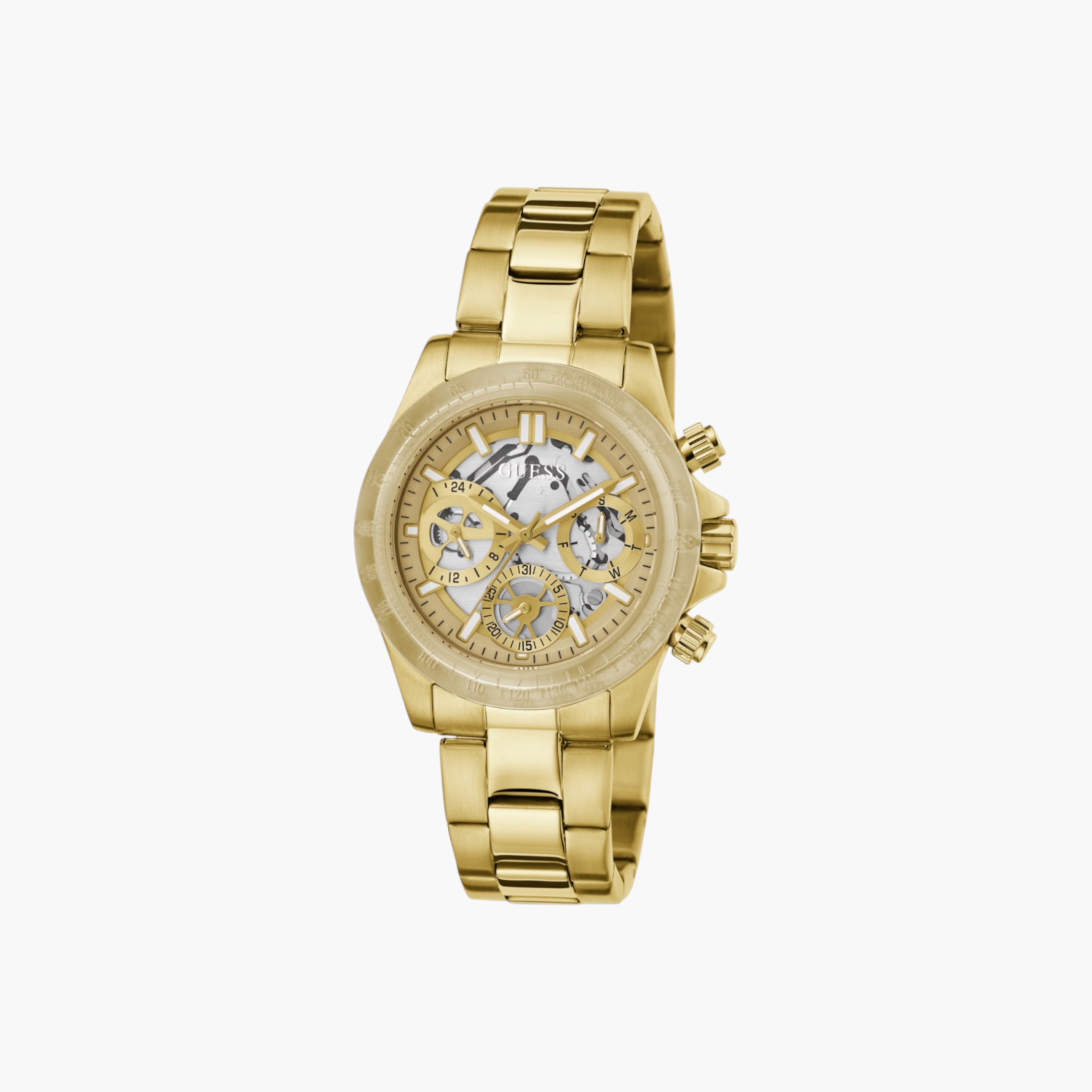 Guess Gold Tone Chronograph Watch-women-watchesandjewellery-watches-image-2