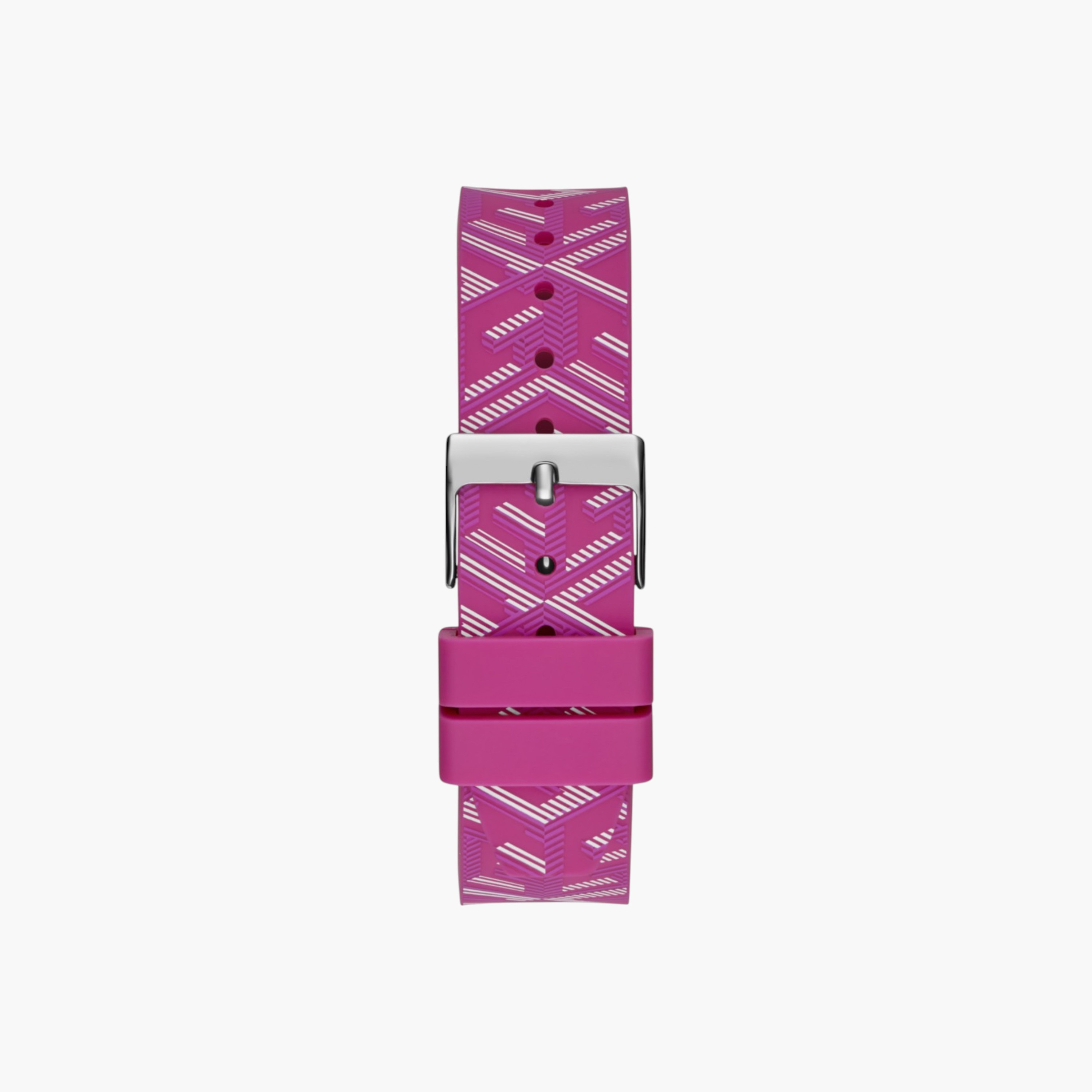Guess Pink Silicone Strap Analog Watch-women-watchesandjewellery-watches-image-3